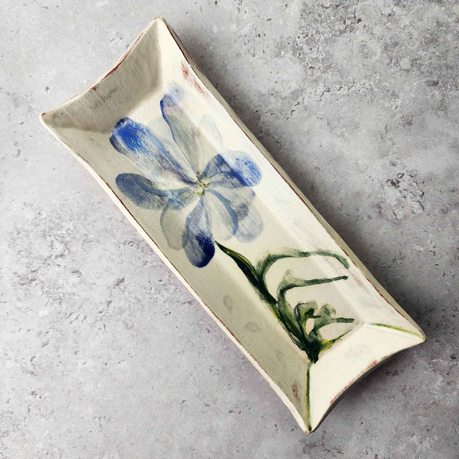 Brushwork Butter Dish