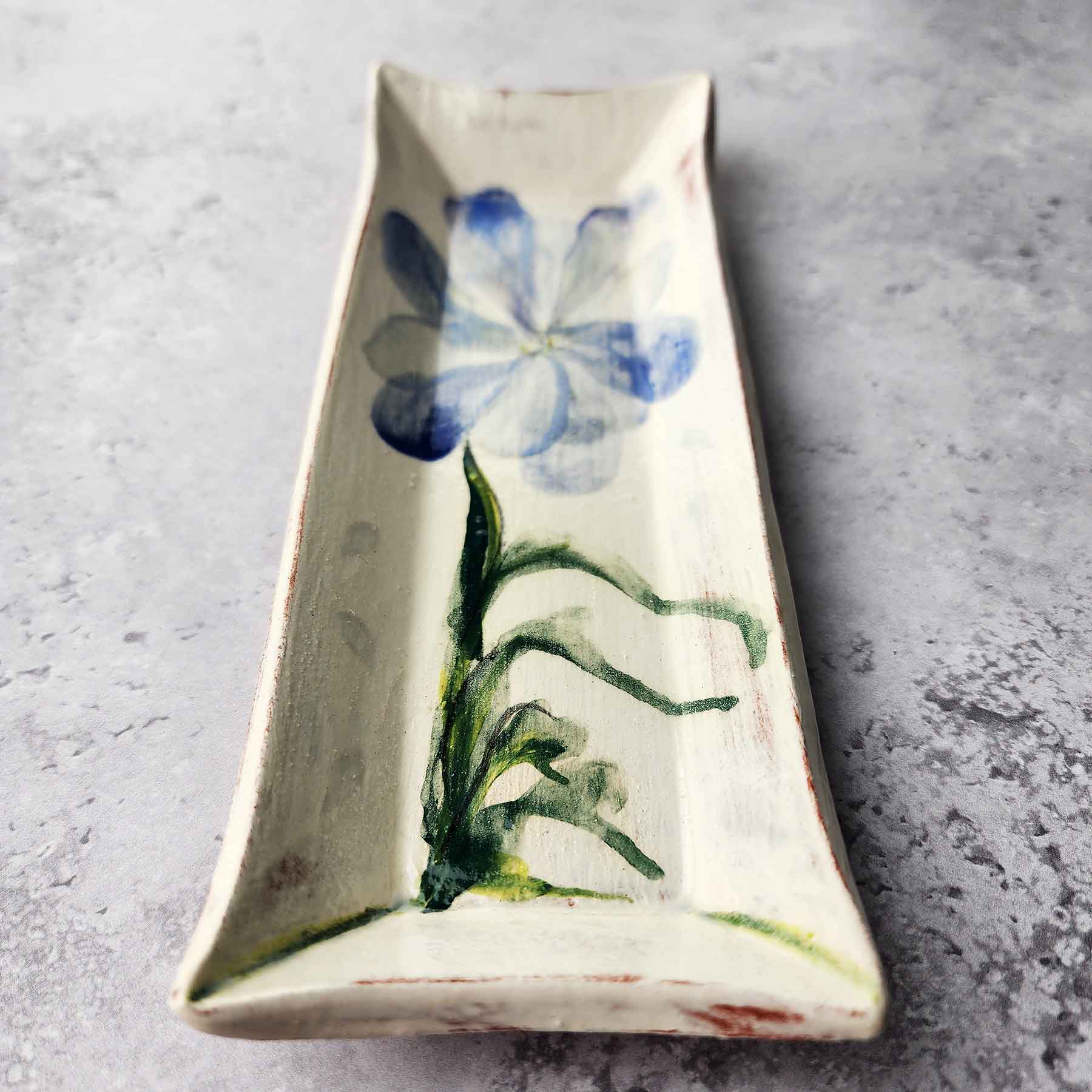 Brushwork Butter Dish