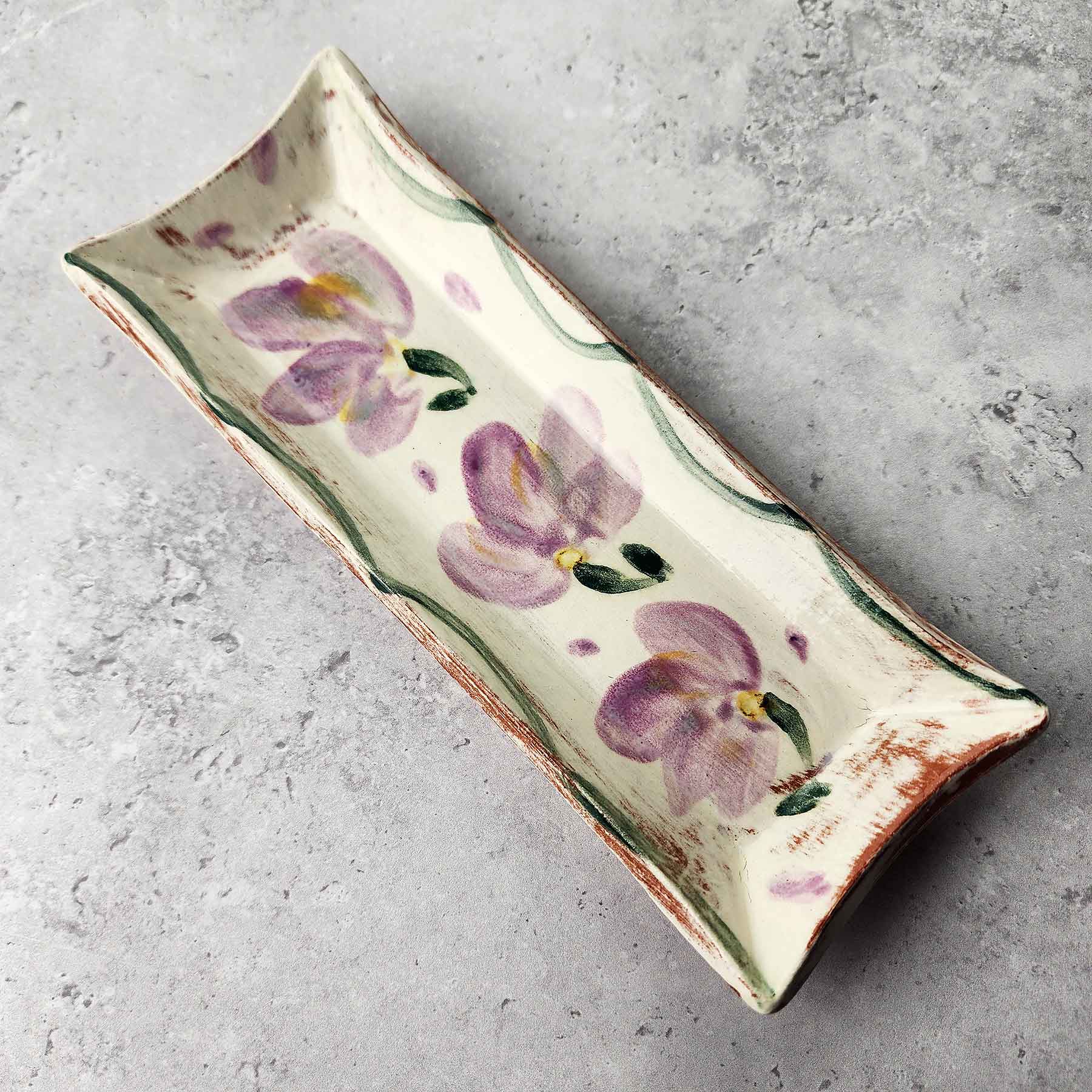 Brushwork Butter Dish