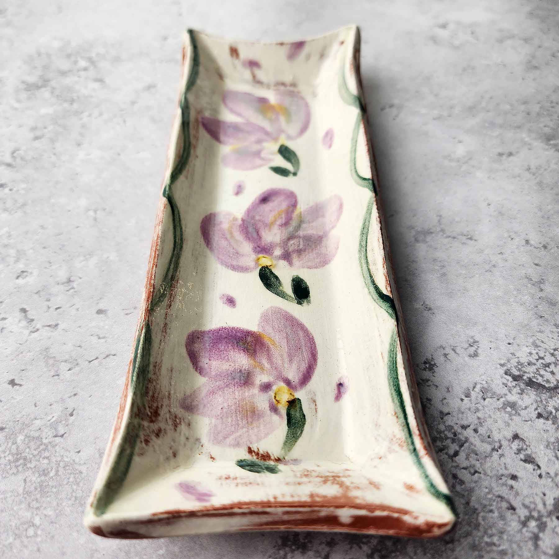 Brushwork Butter Dish