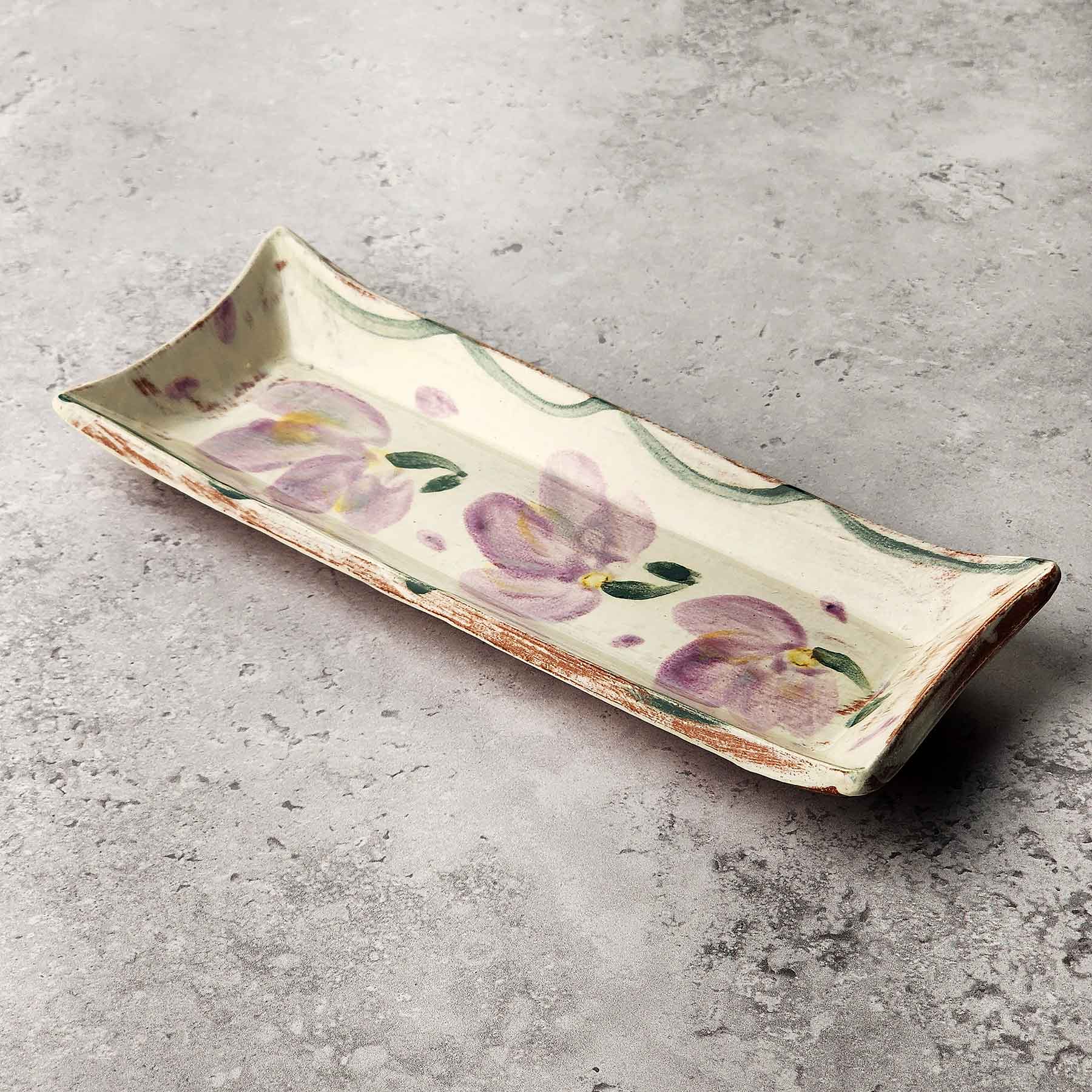 Brushwork Butter Dish