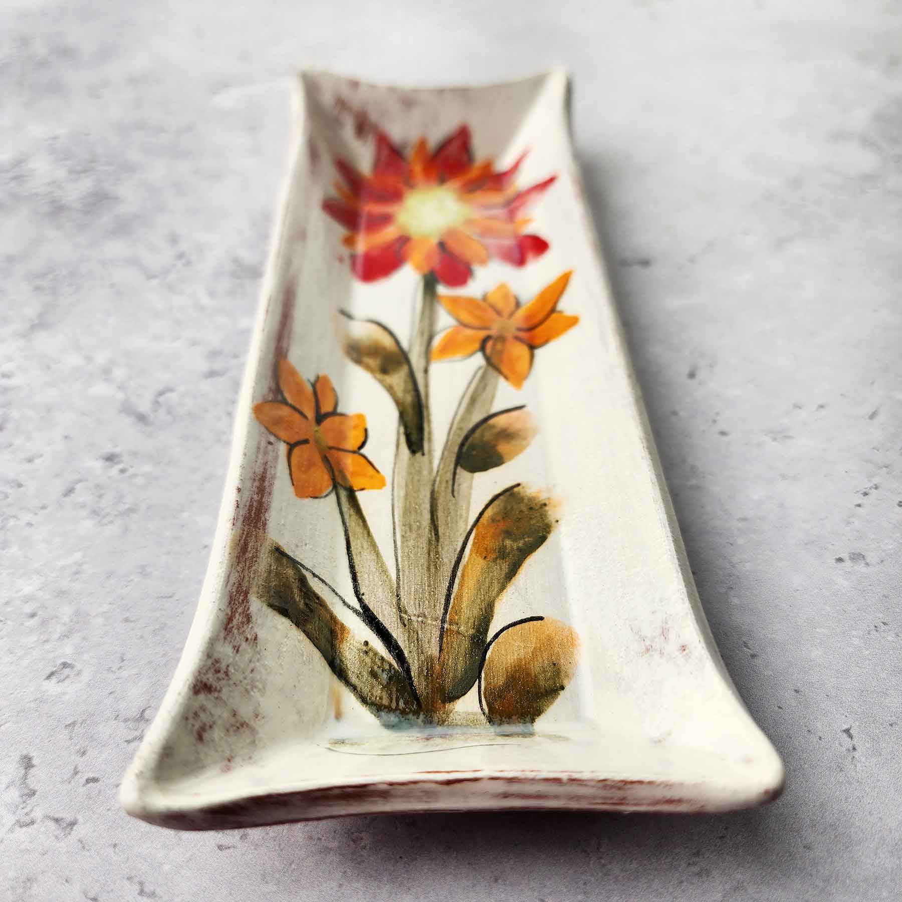 Brushwork Butter Dish