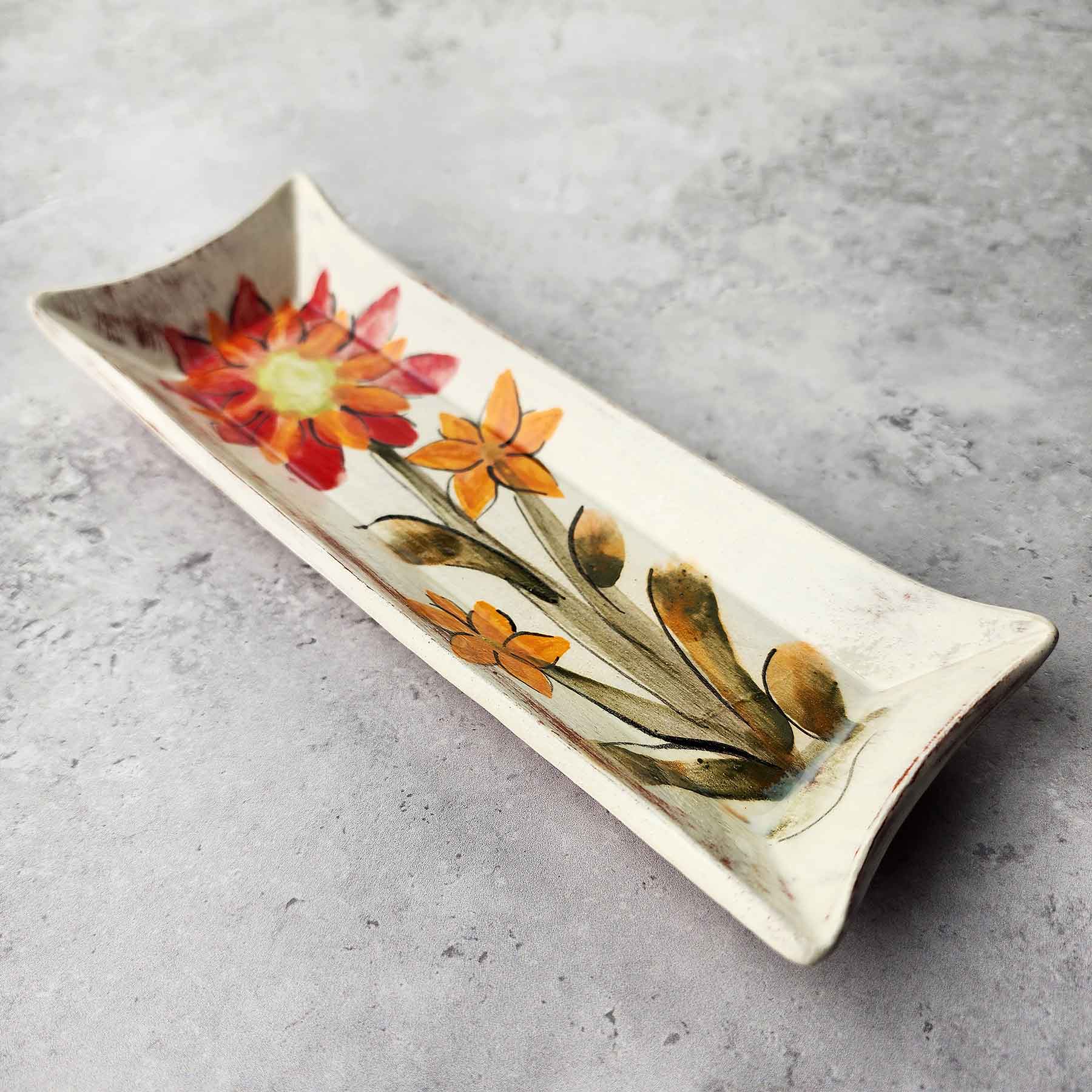 Brushwork Butter Dish