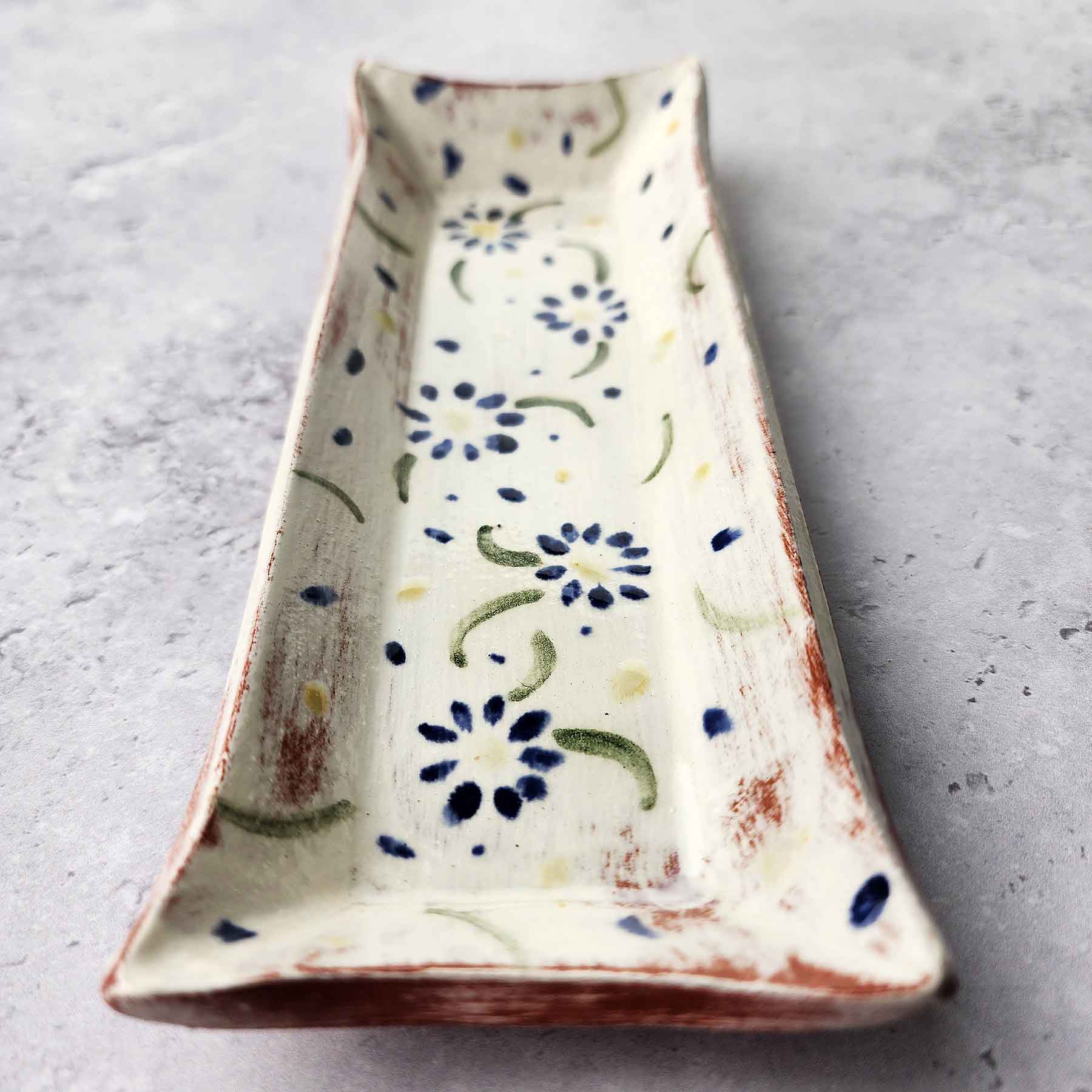 Brushwork Butter Dish