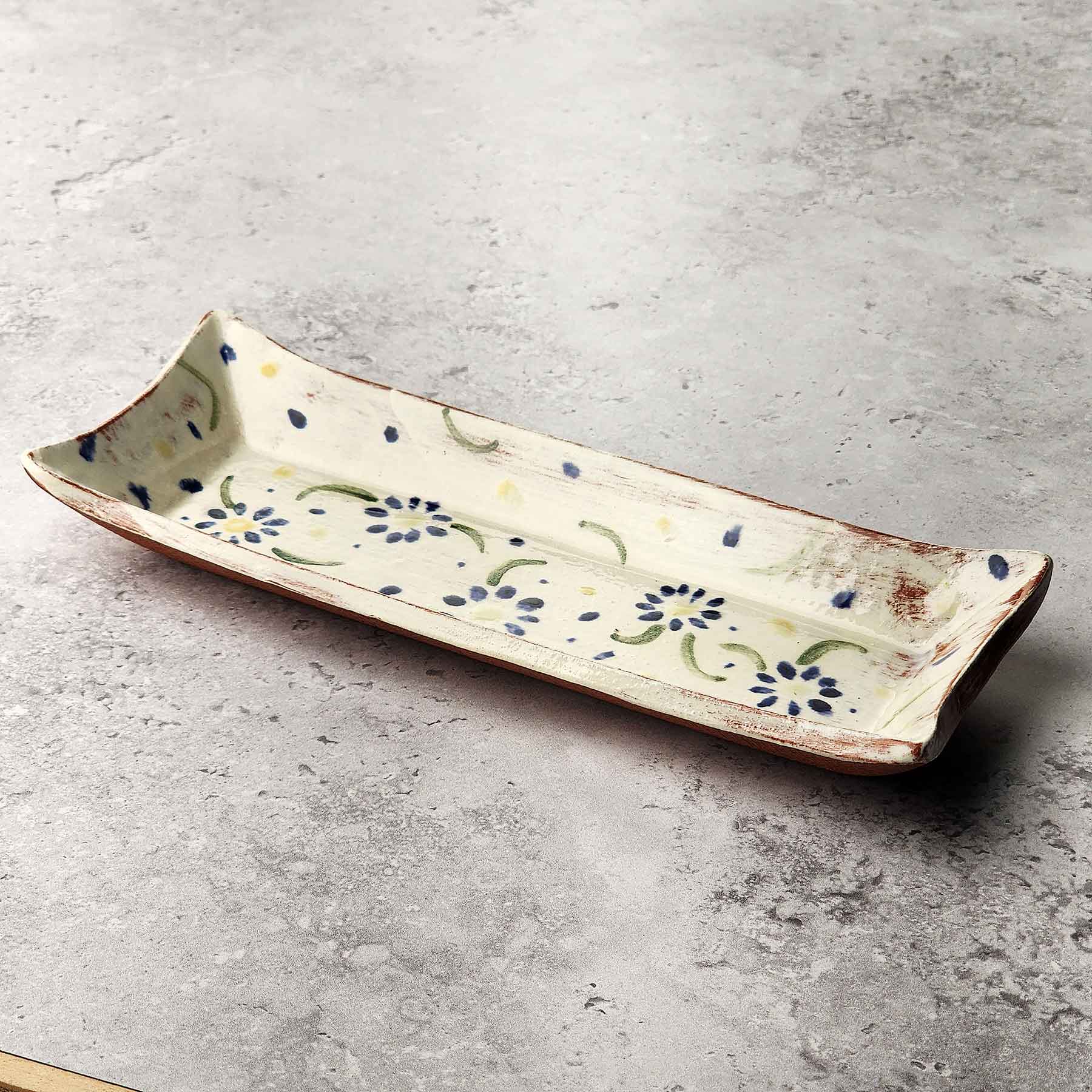 Brushwork Butter Dish