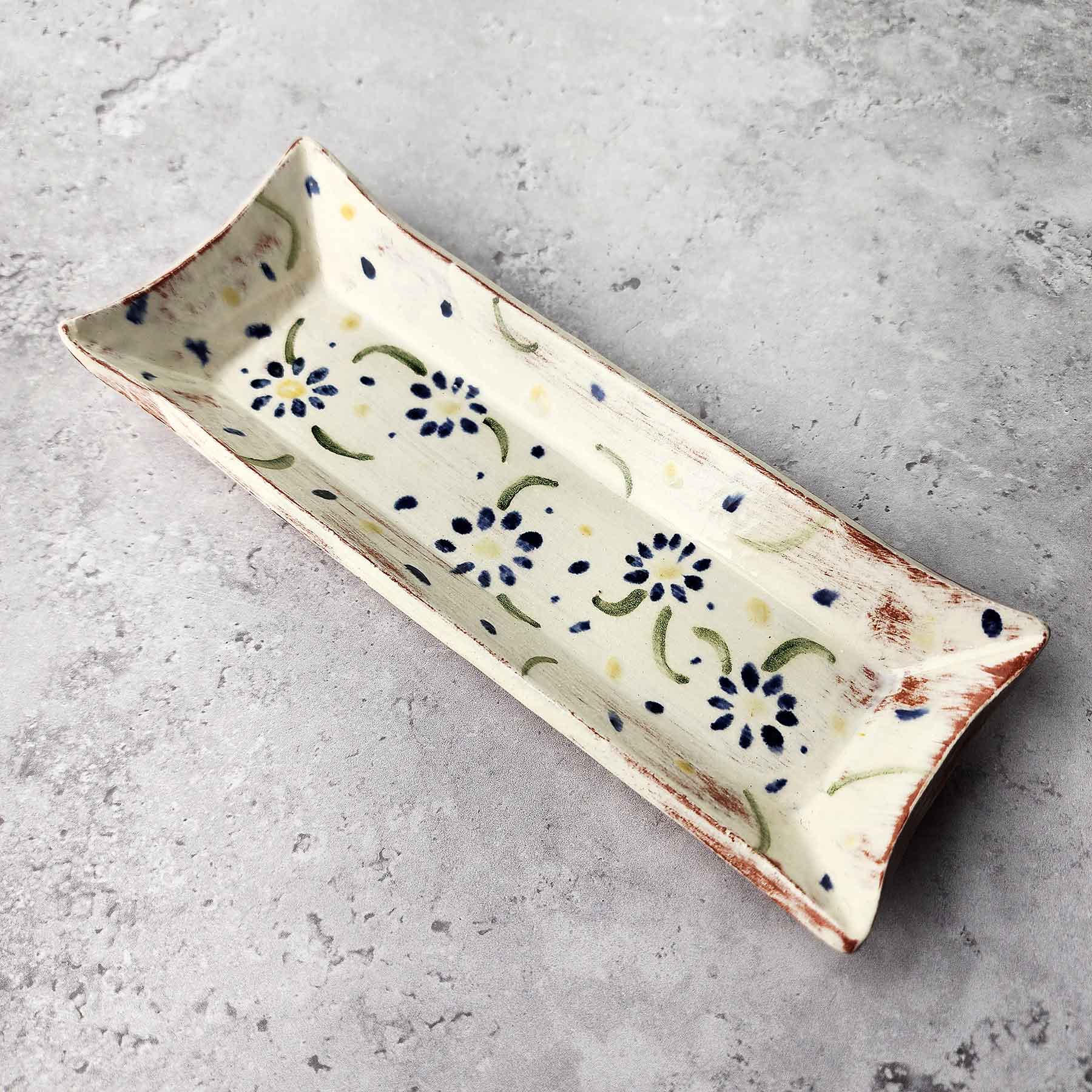 Brushwork Butter Dish