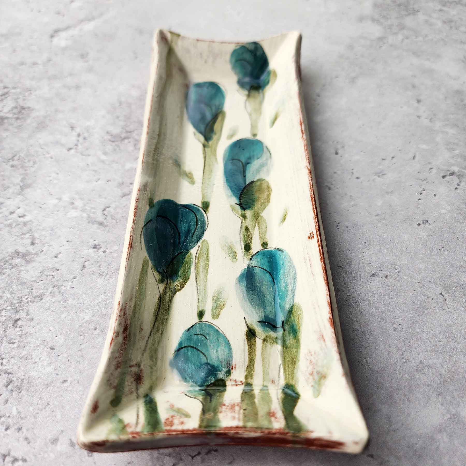 Brushwork Butter Dish