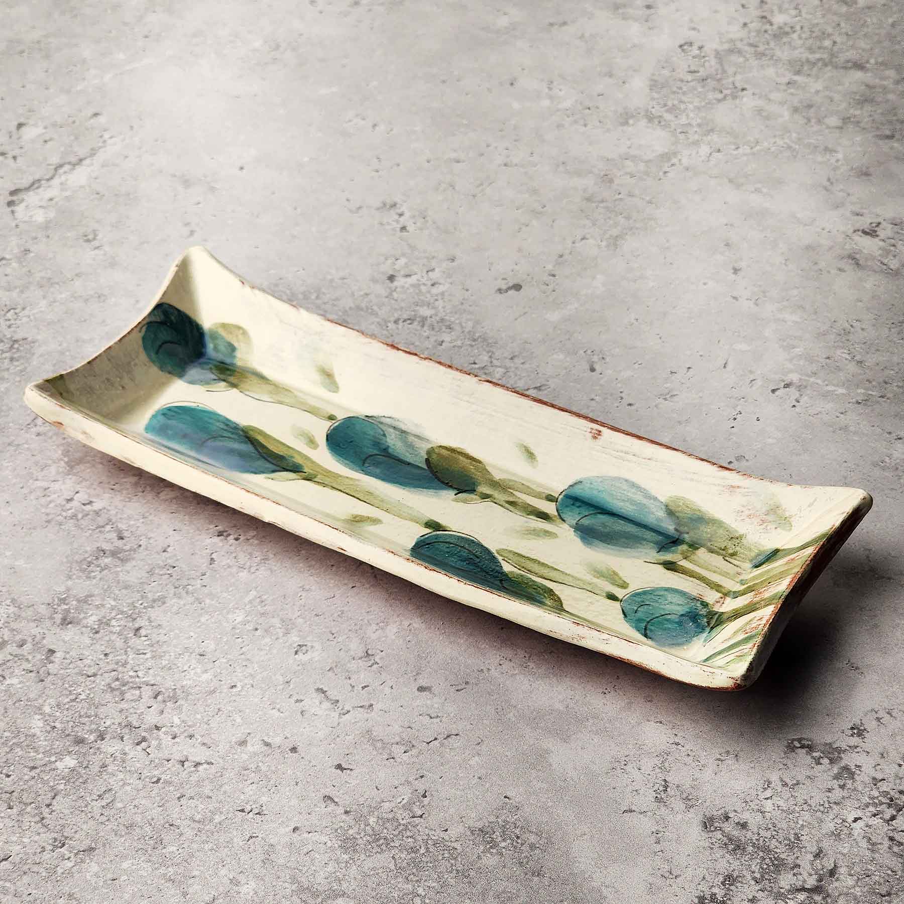 Brushwork Butter Dish