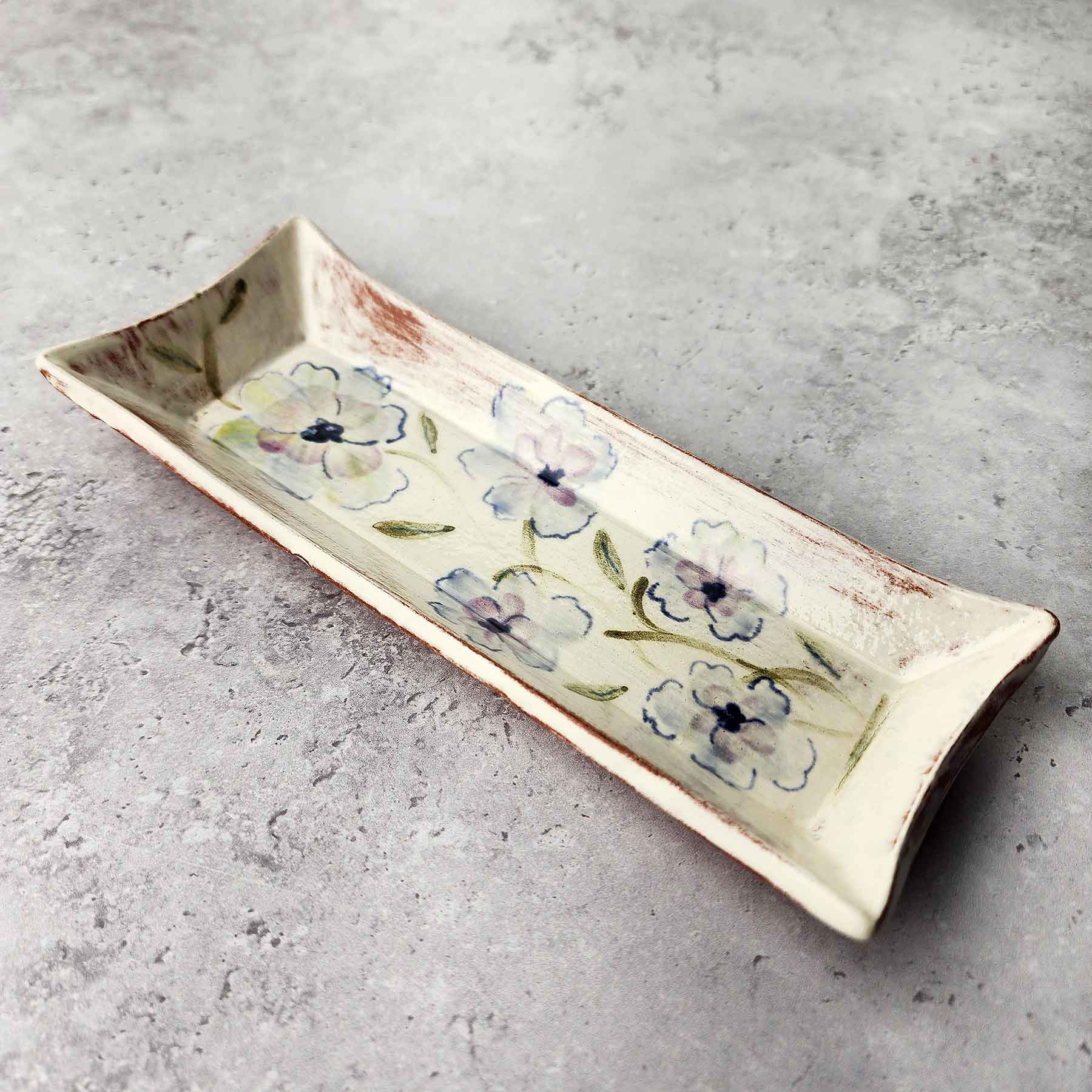 Brushwork Butter Dish