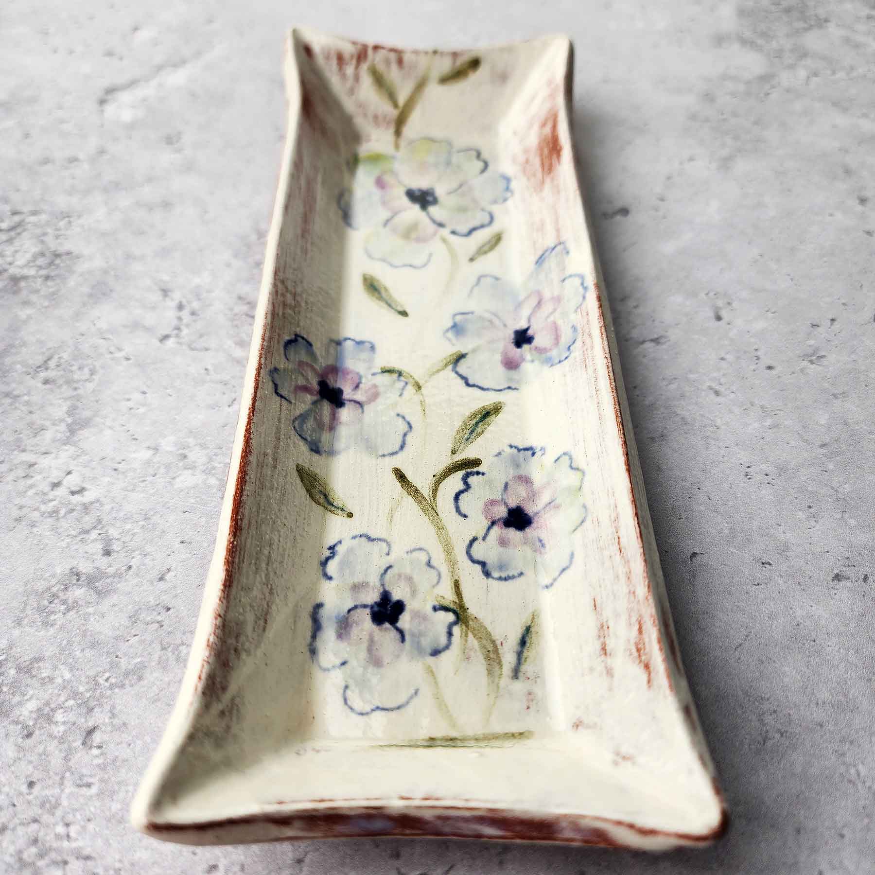 Brushwork Butter Dish