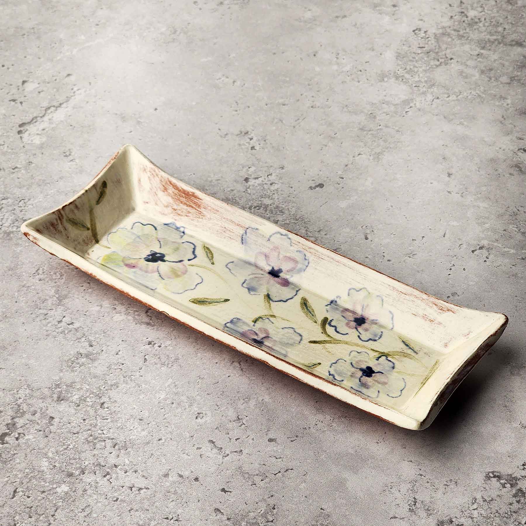Brushwork Butter Dish
