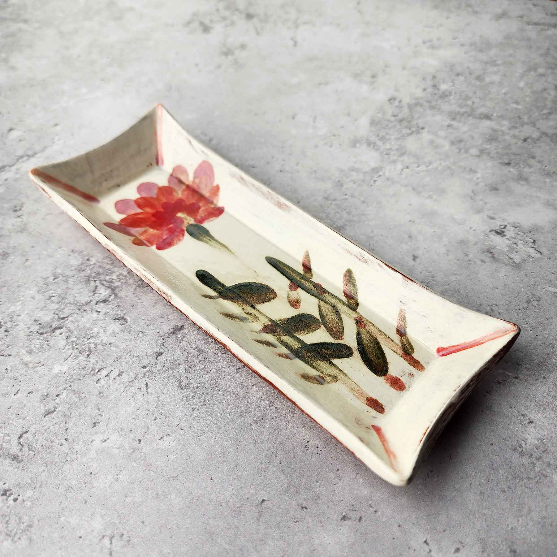 Brushwork Butter Dish