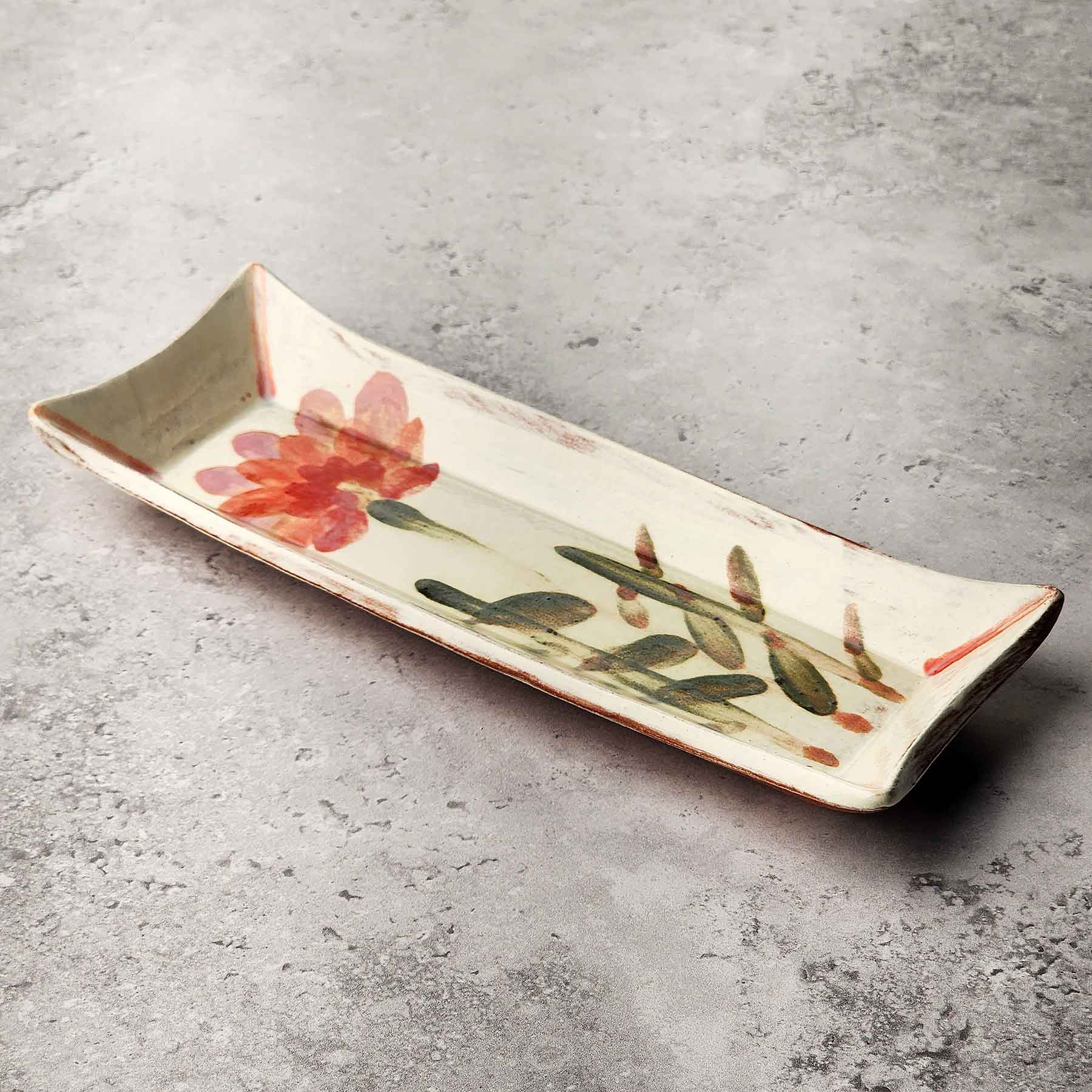 Brushwork Butter Dish