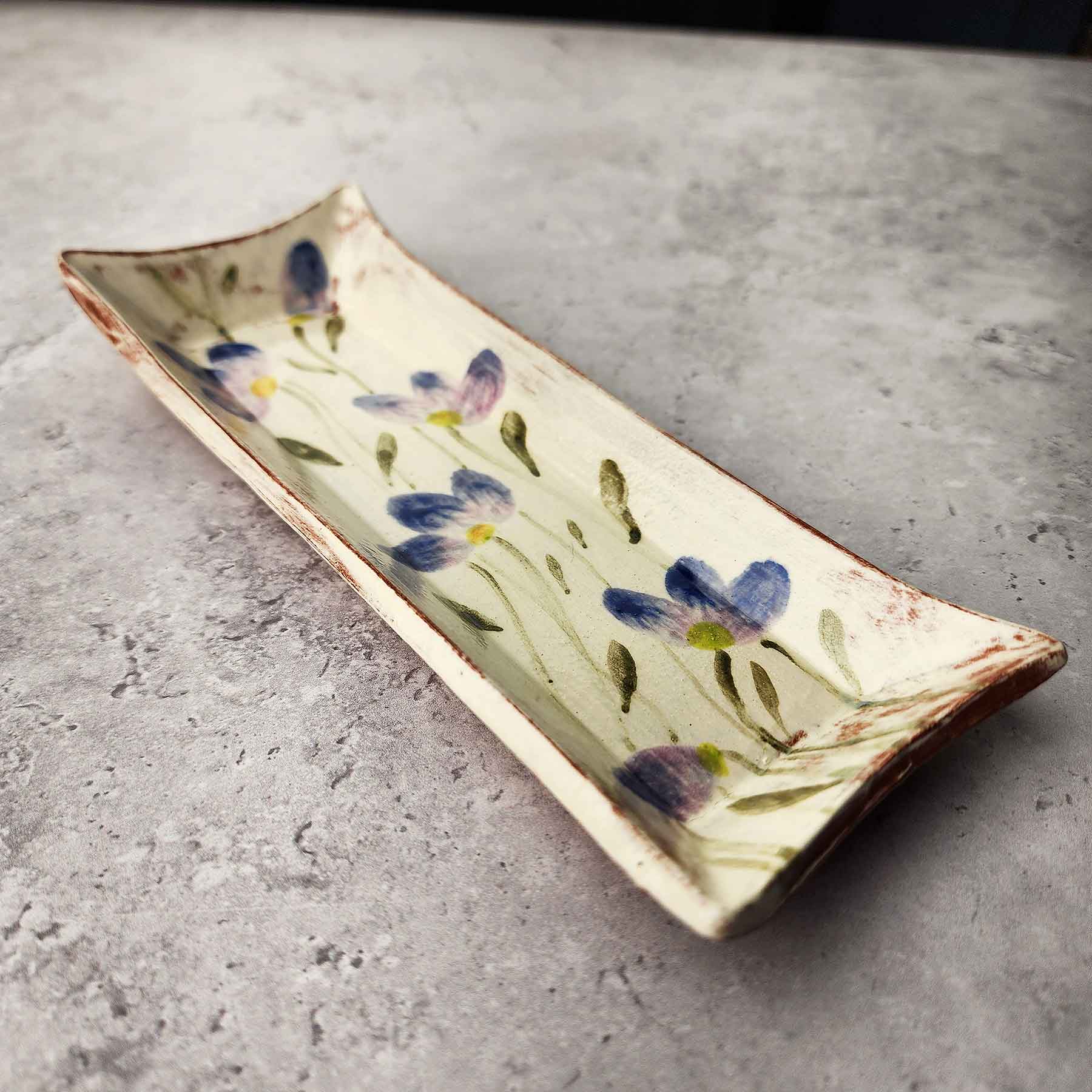 Brushwork Butter Dish