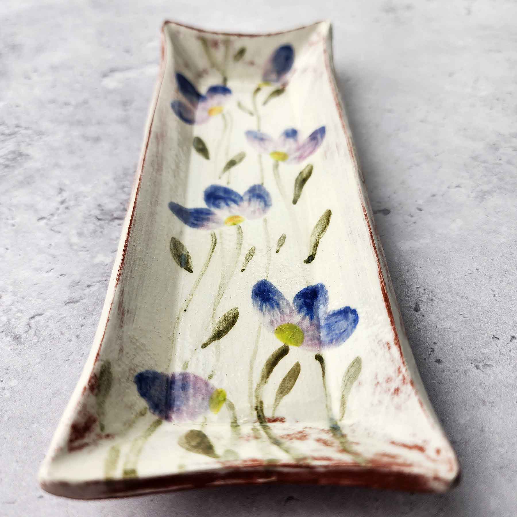 Brushwork Butter Dish