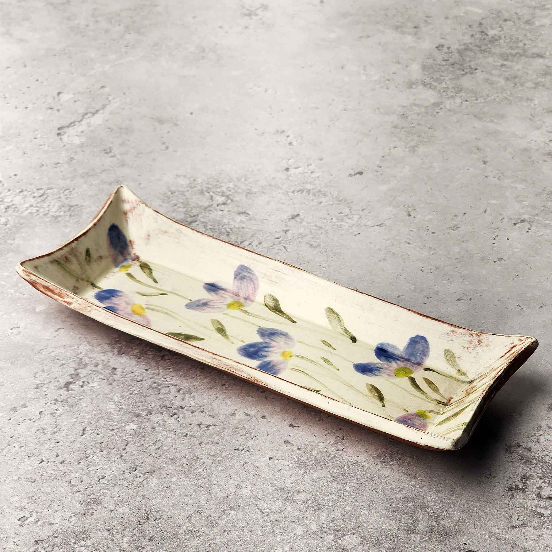 Brushwork Butter Dish