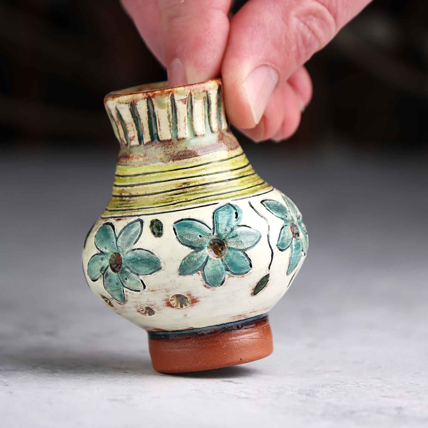 Brushwork Mini Vase