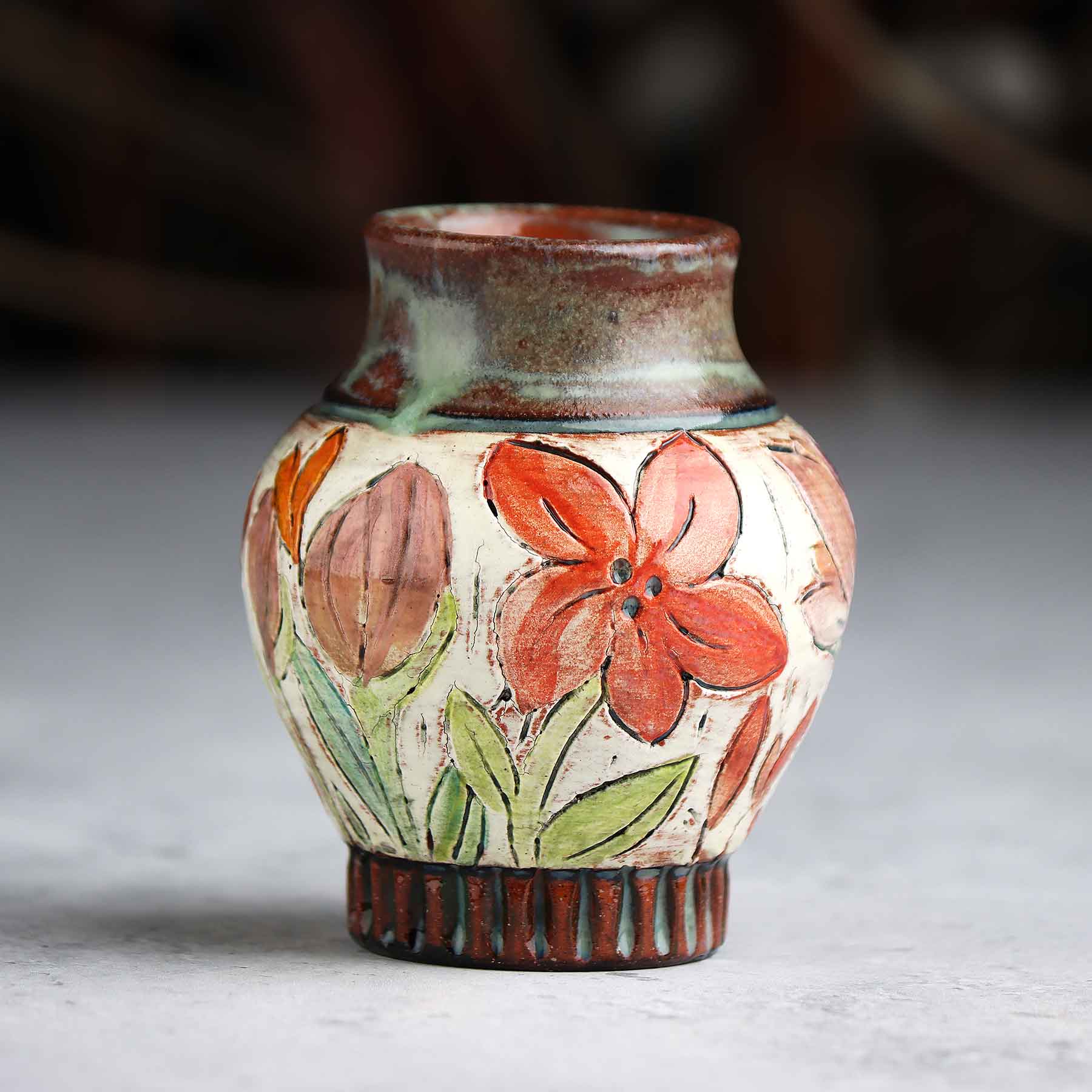 Brushwork Mini Vase