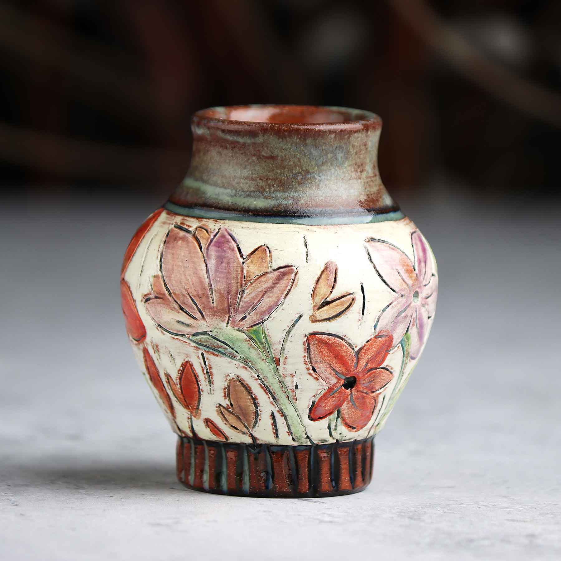 Brushwork Mini Vase