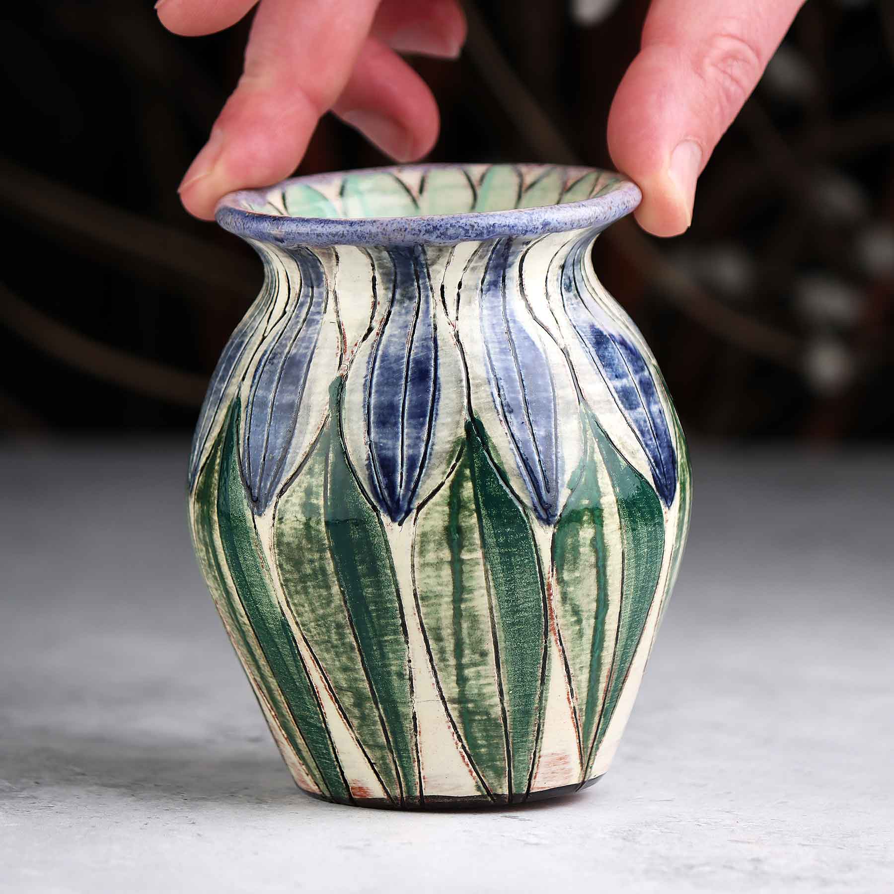 Brushwork Vase