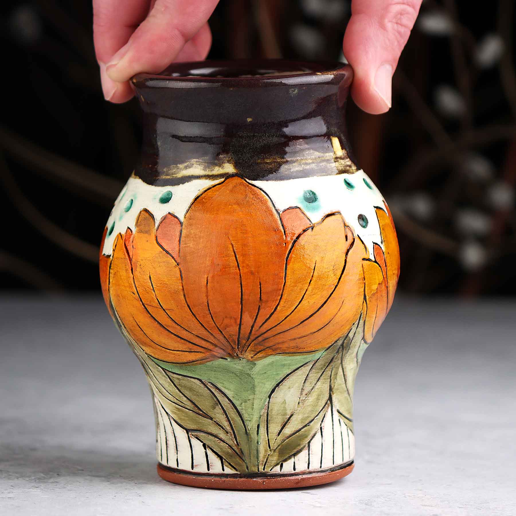 Brushwork Vase