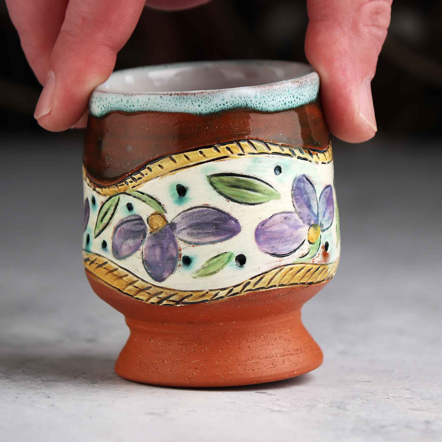 Sgraffito Cup