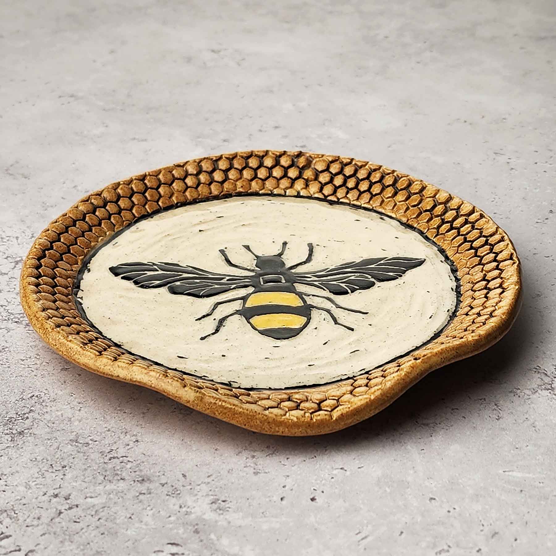 Spoon Rest With Bee