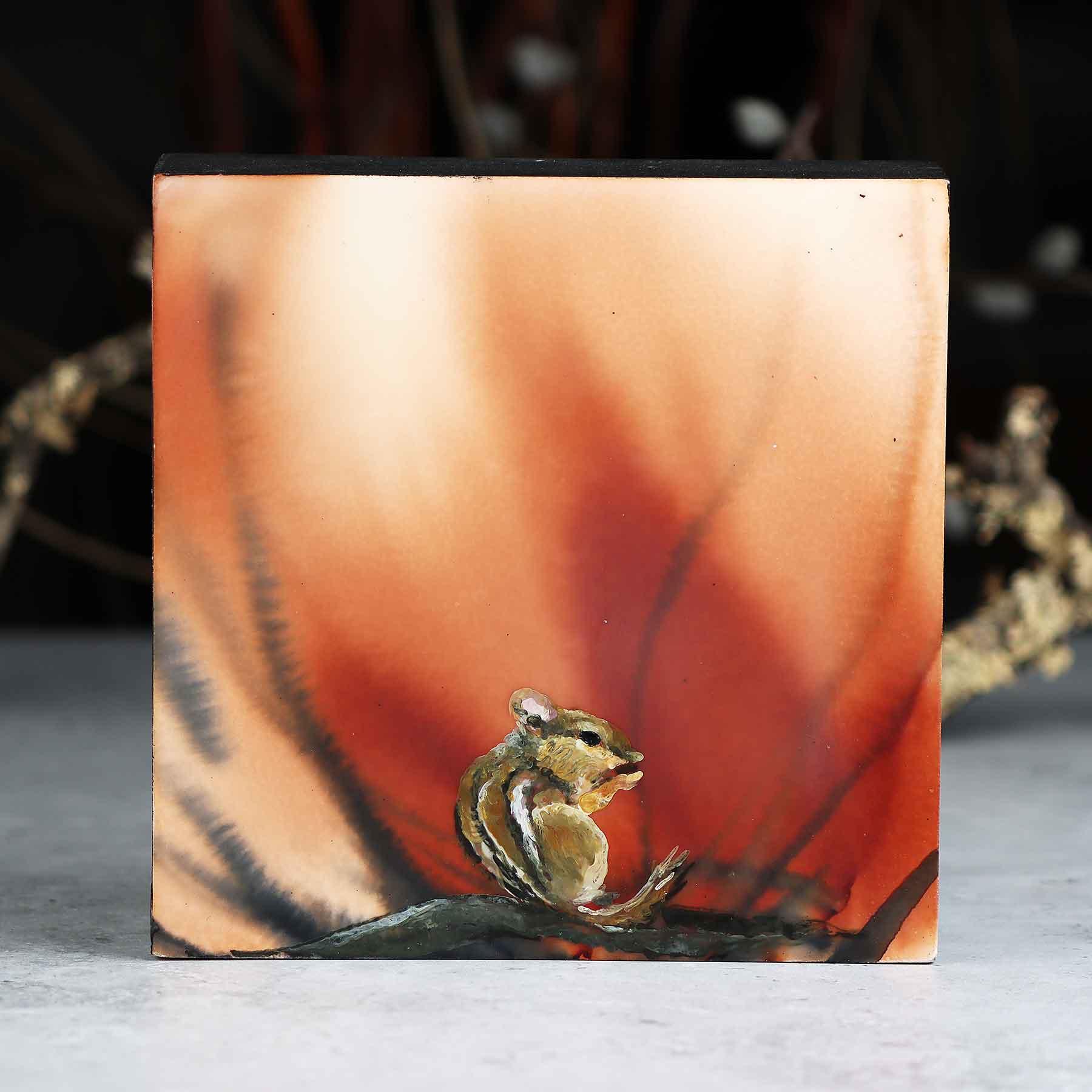 Hungry Chipmunk, 6X6