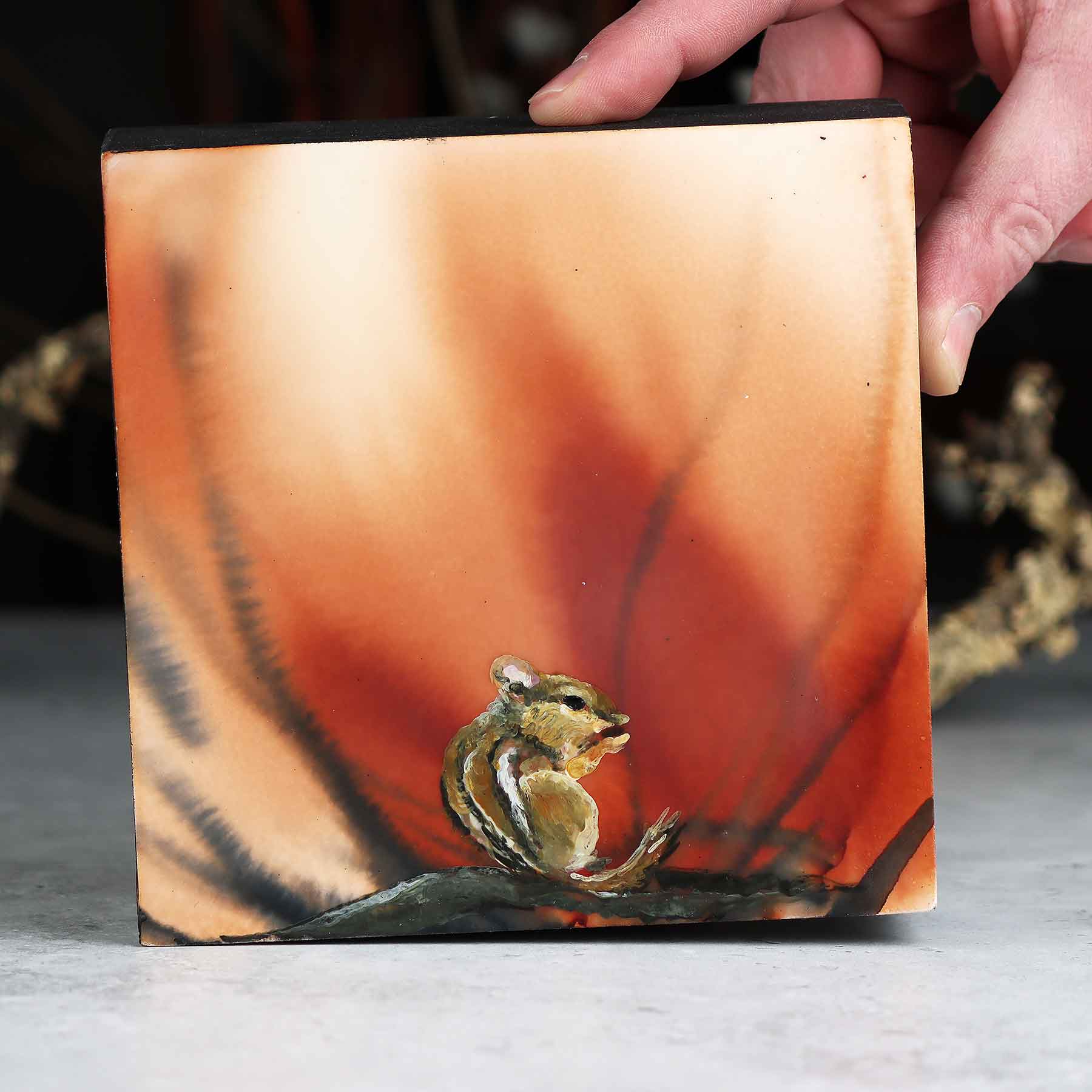 Hungry Chipmunk, 6X6