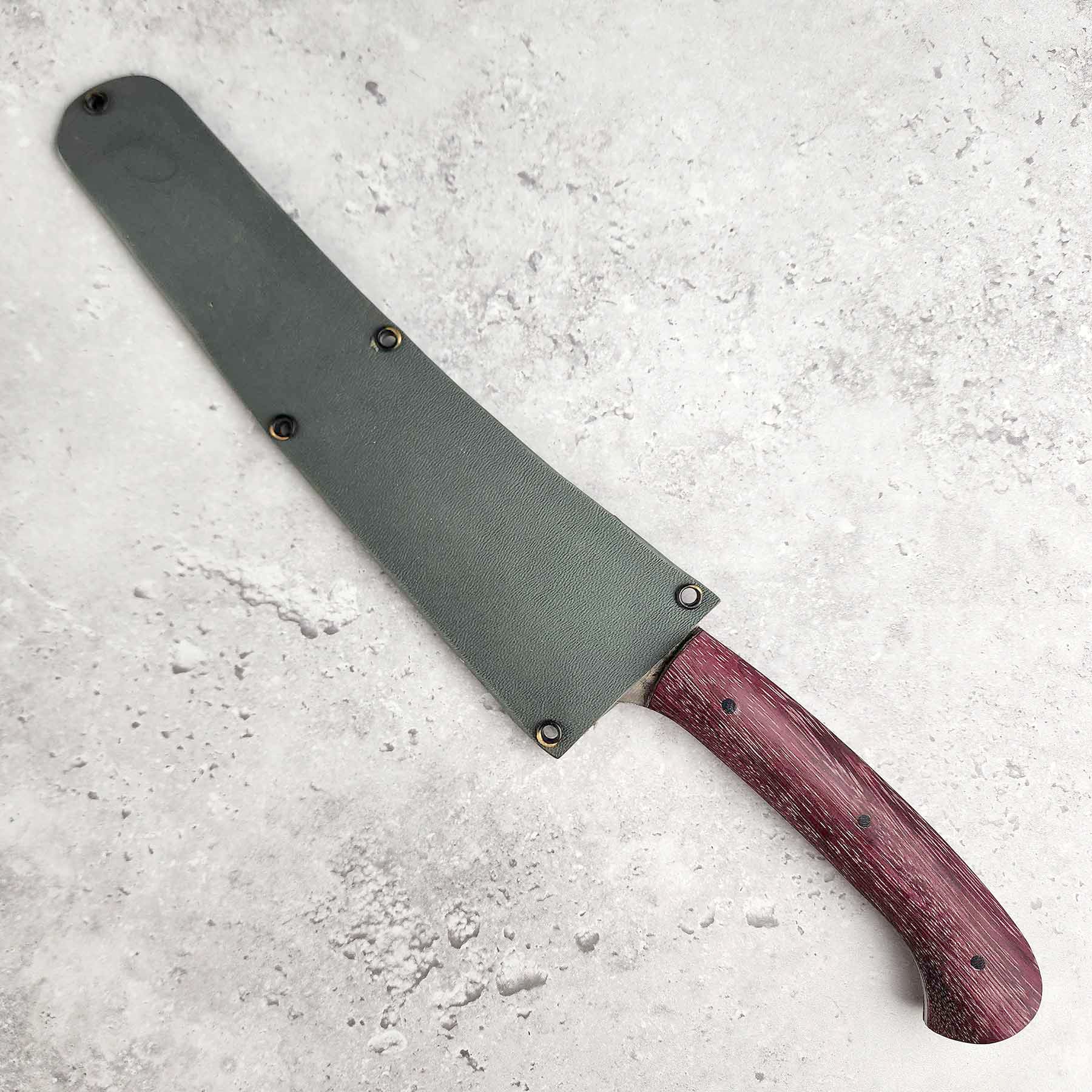 Purple Heartwood Bread Knife
