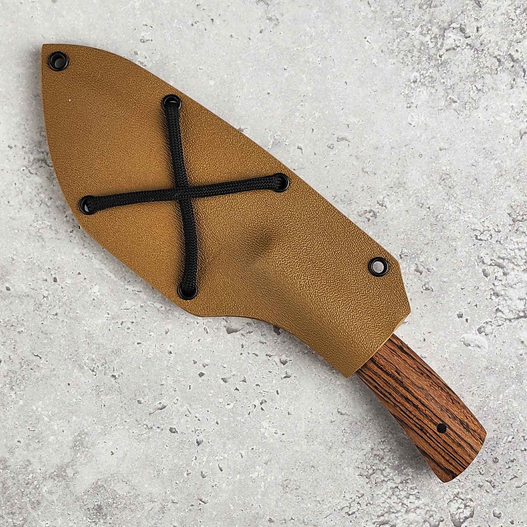 Zebra Wood Bird N' Trout Knife
