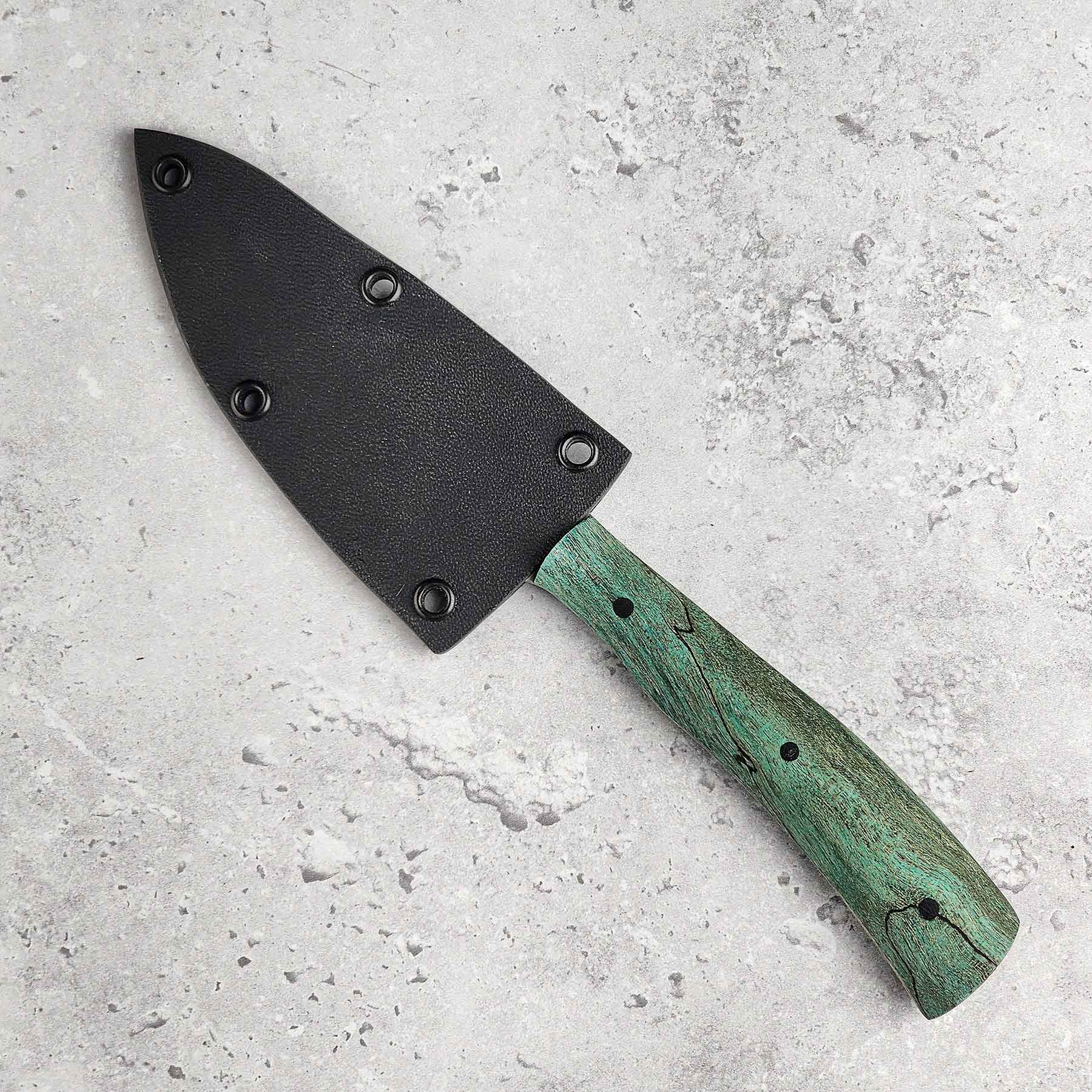 Dyed Green Maple Pairing Knife