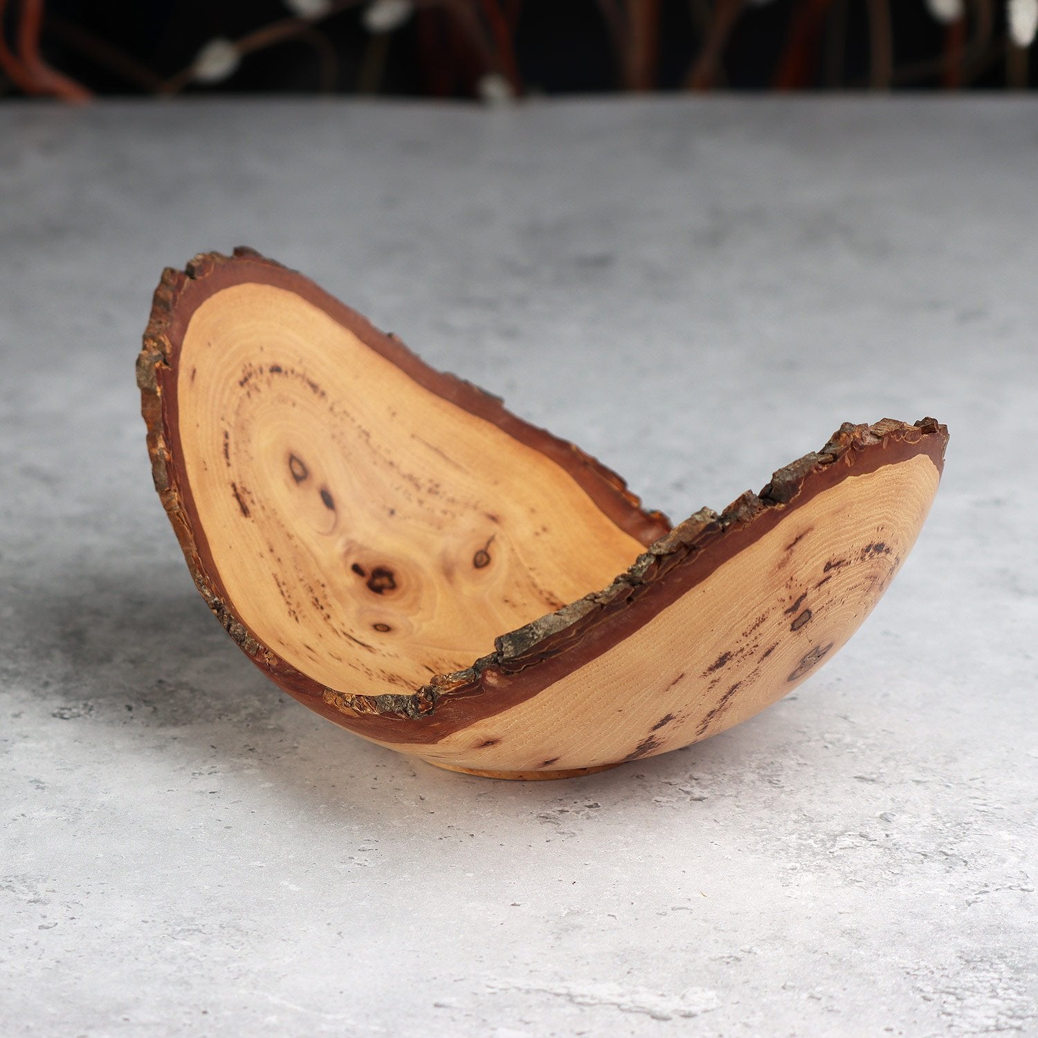 Pecan Live Edge Tray