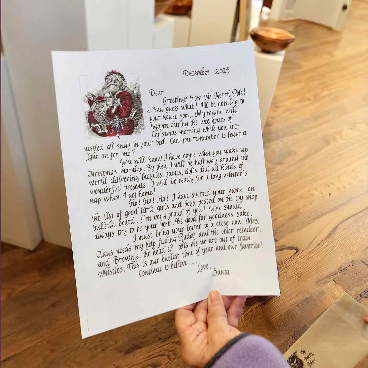 Letters from Santa & a Season of Giving