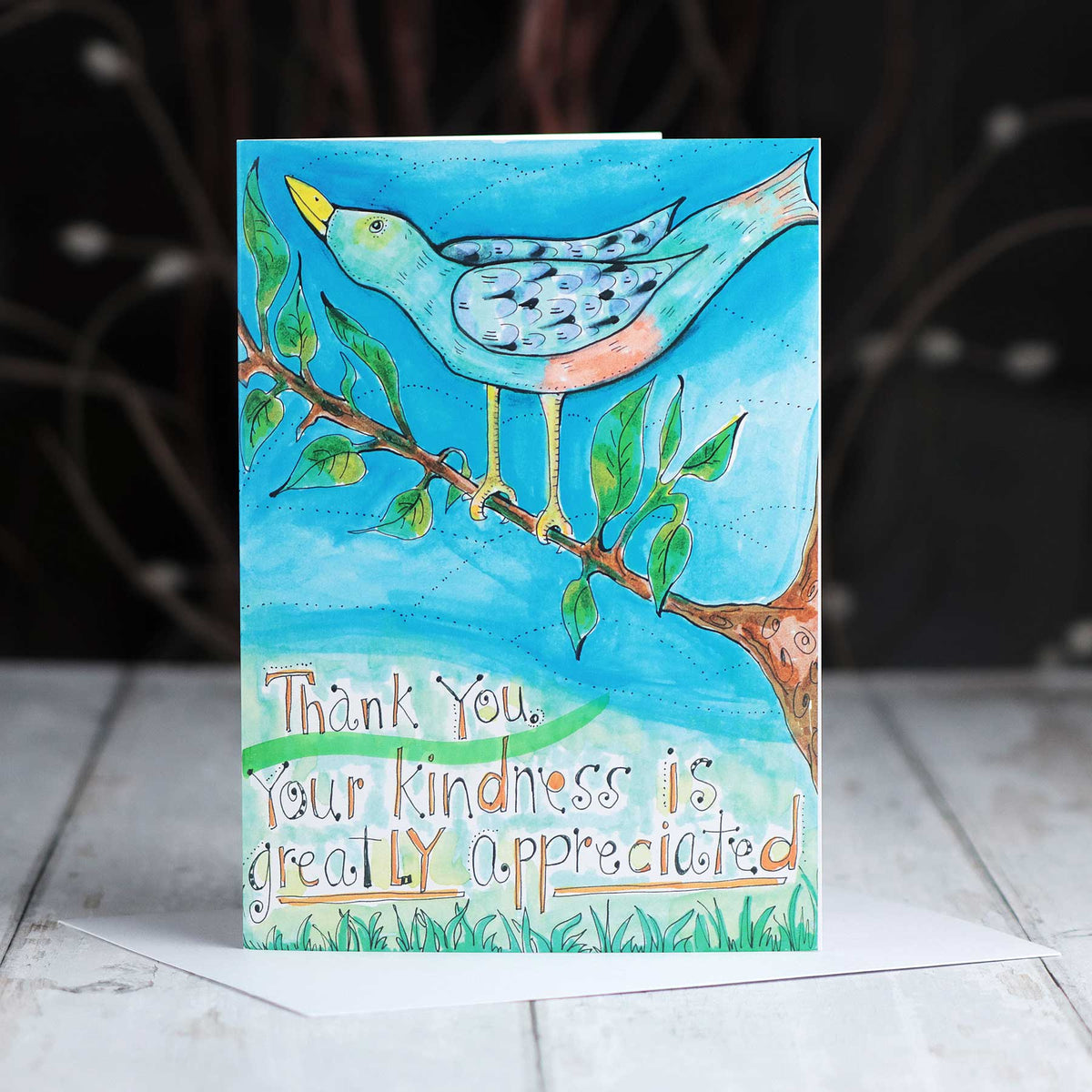 'Thank You Bird' Card