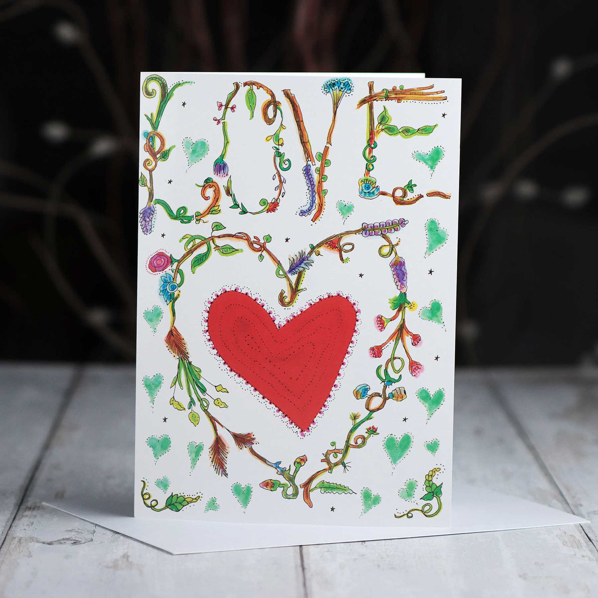 'Love Heart' Card