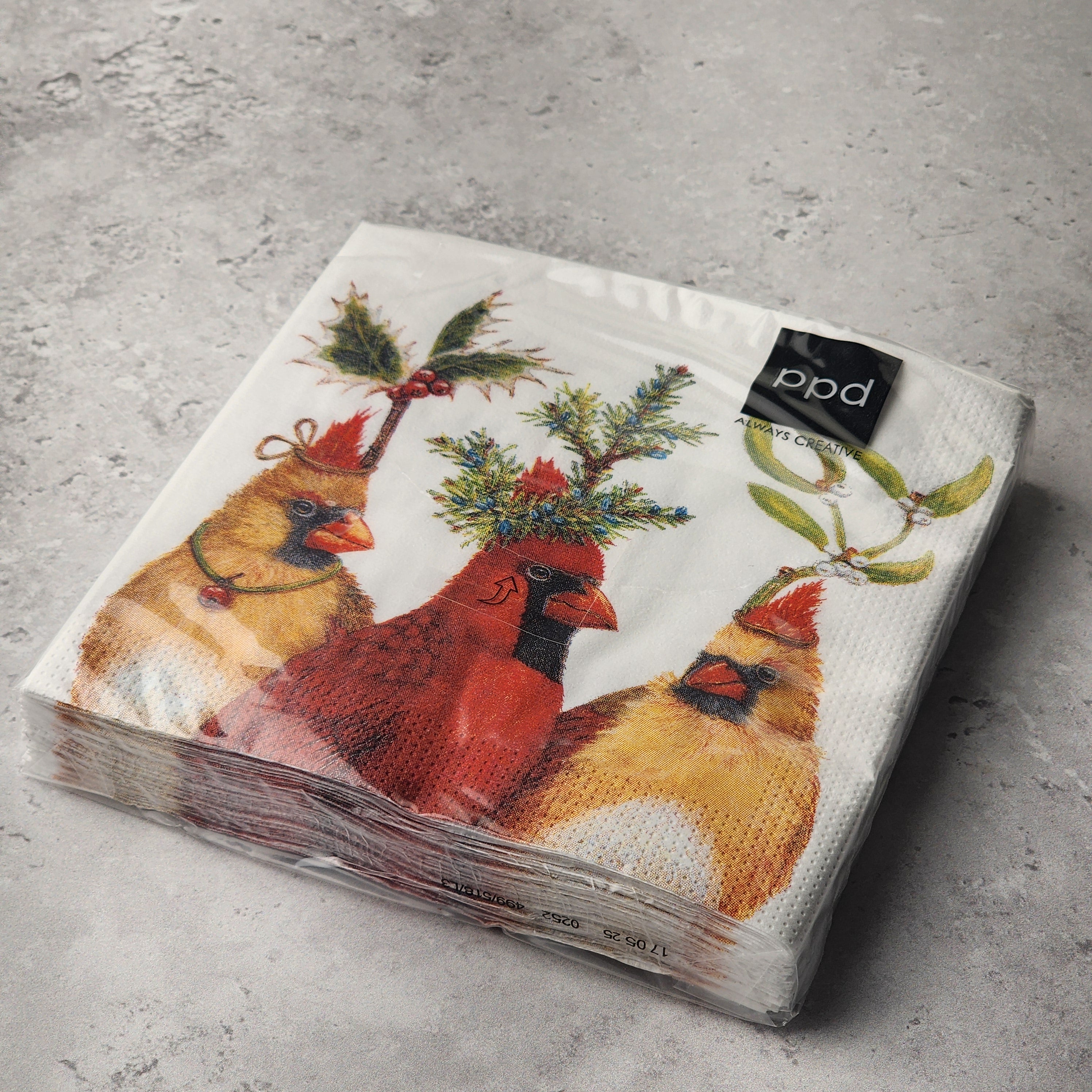 Beverage Napkin - Holiday Party