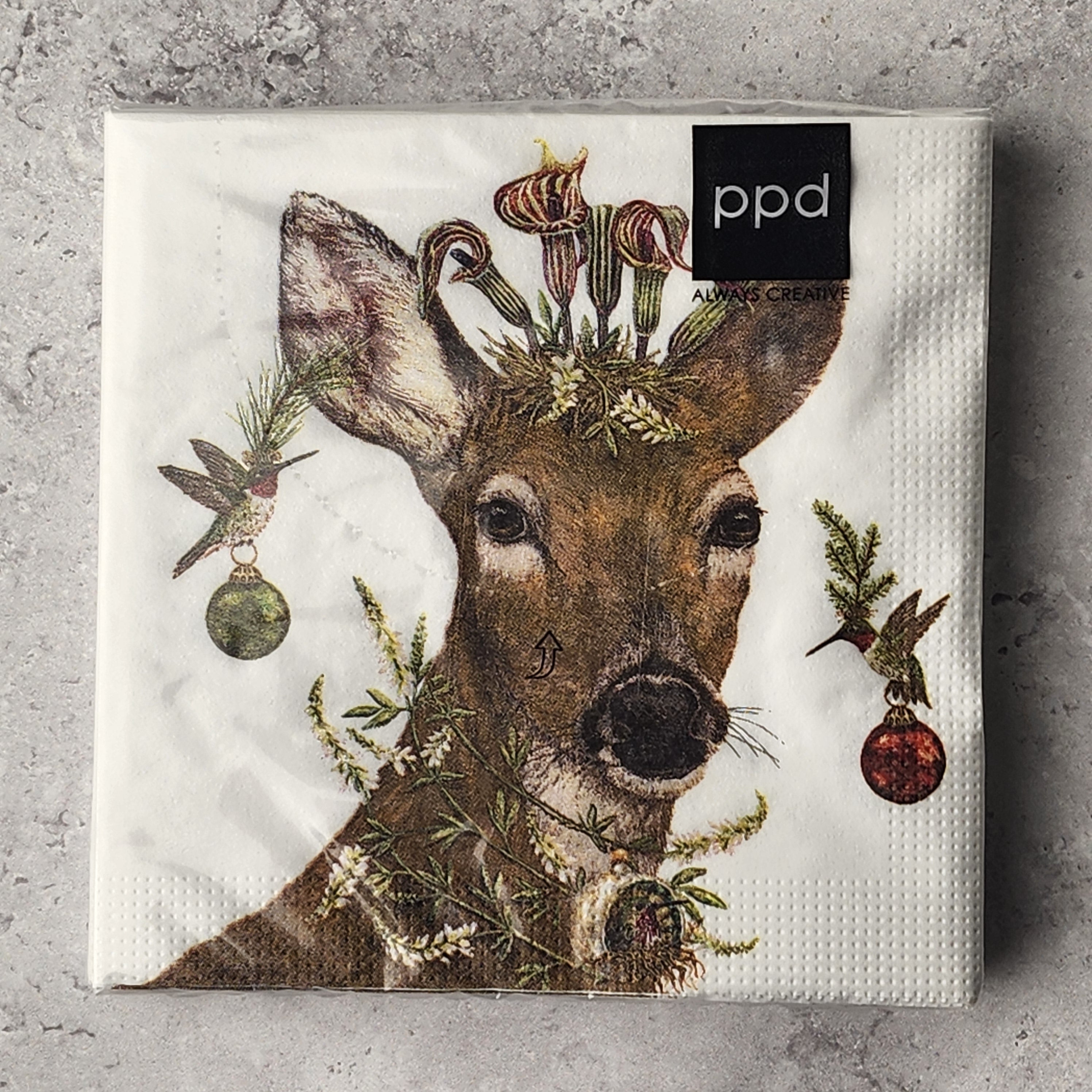 Bev Napkin - Christmas Princess