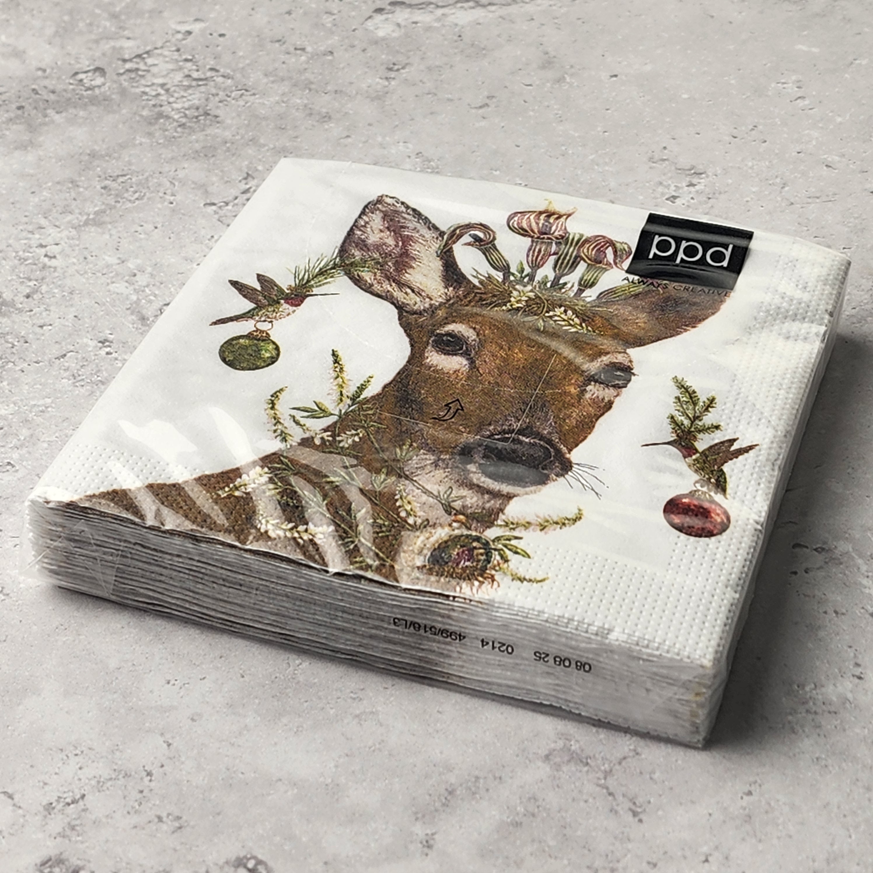 Bev Napkin - Christmas Princess