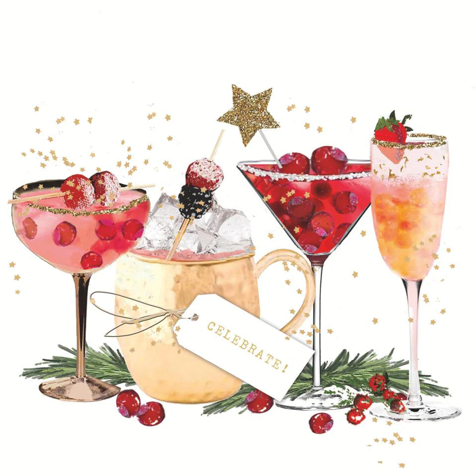 Beverage Napkin - Celebrate