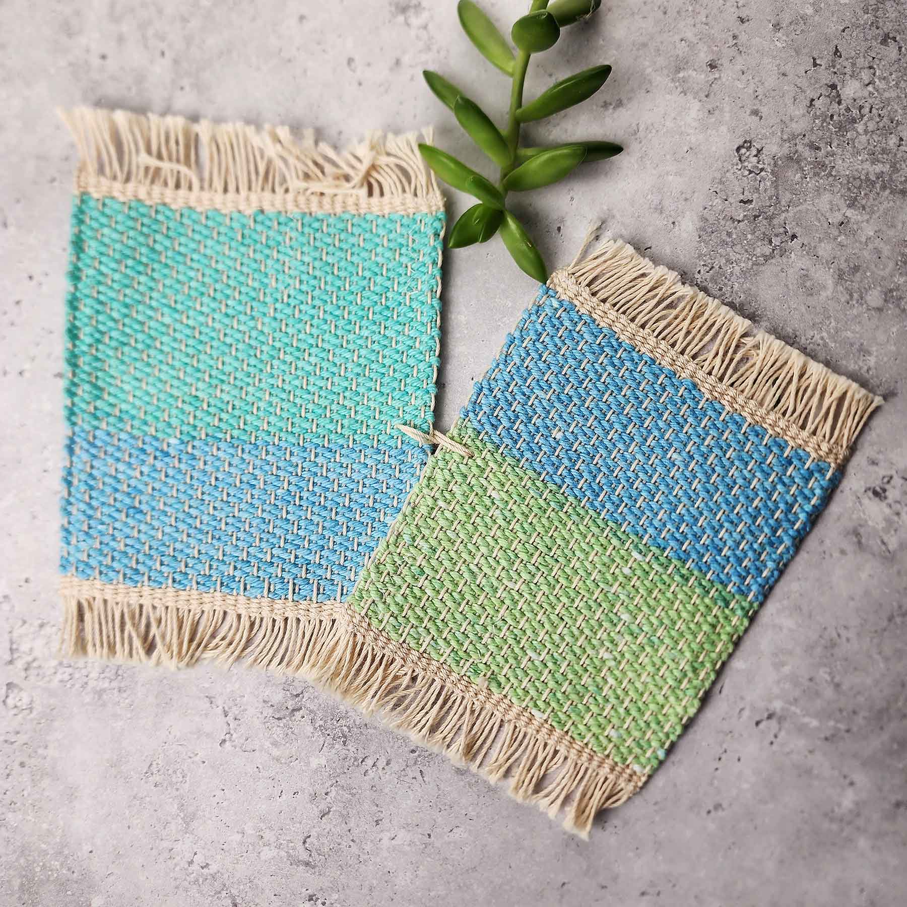 Woven Coaster Pair