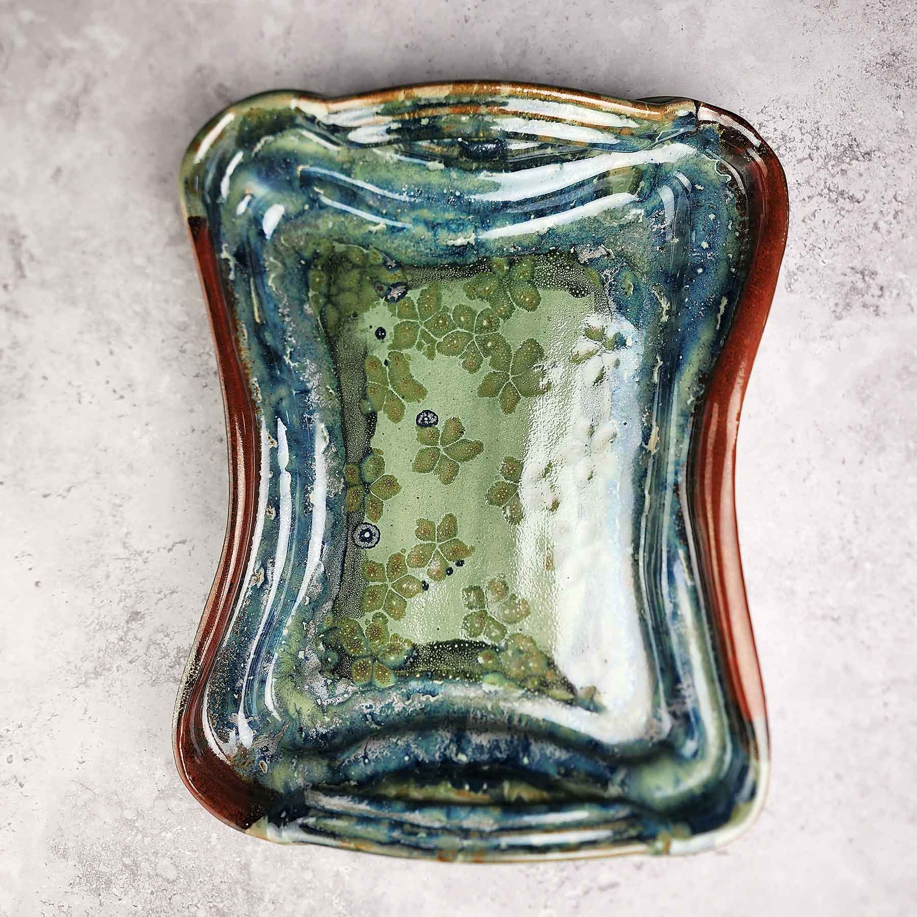 Rectangle Dish w/Handles