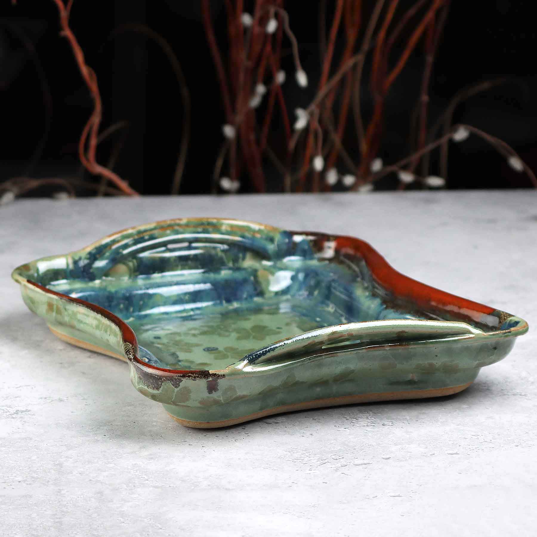 Rectangle Dish w/Handles