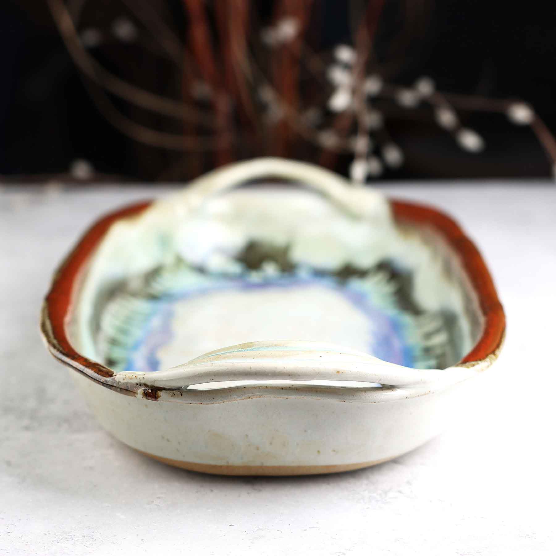 Oblong Dish w/Handle