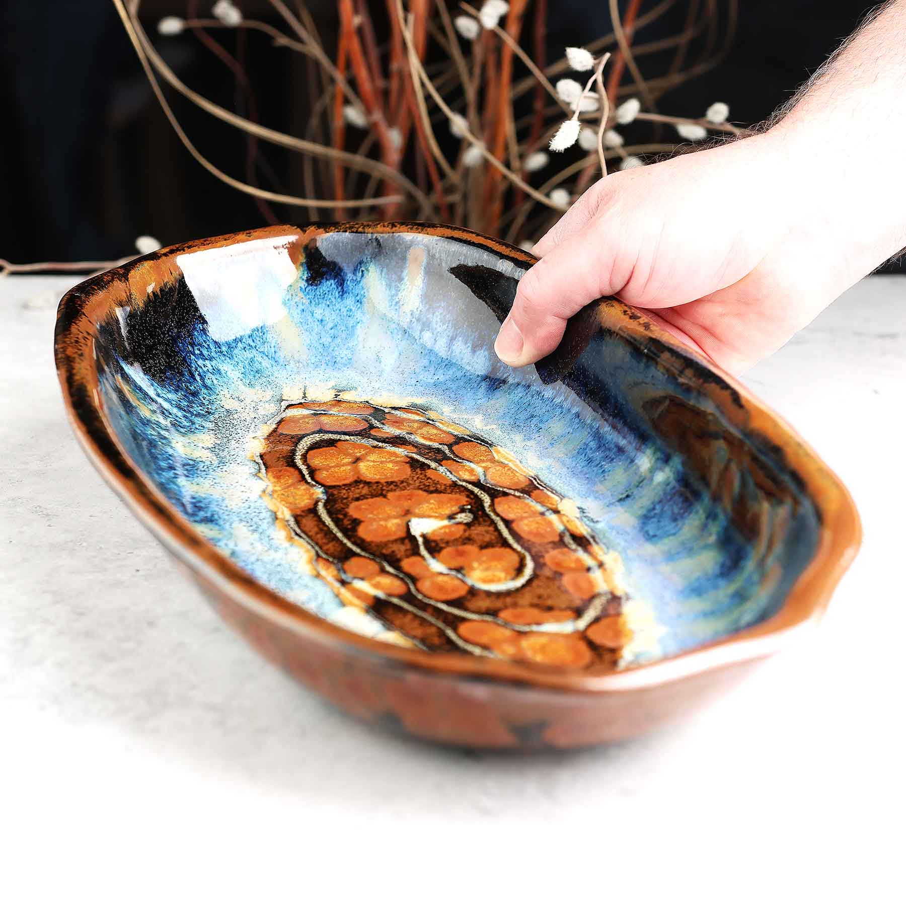 Large Oblong Dish