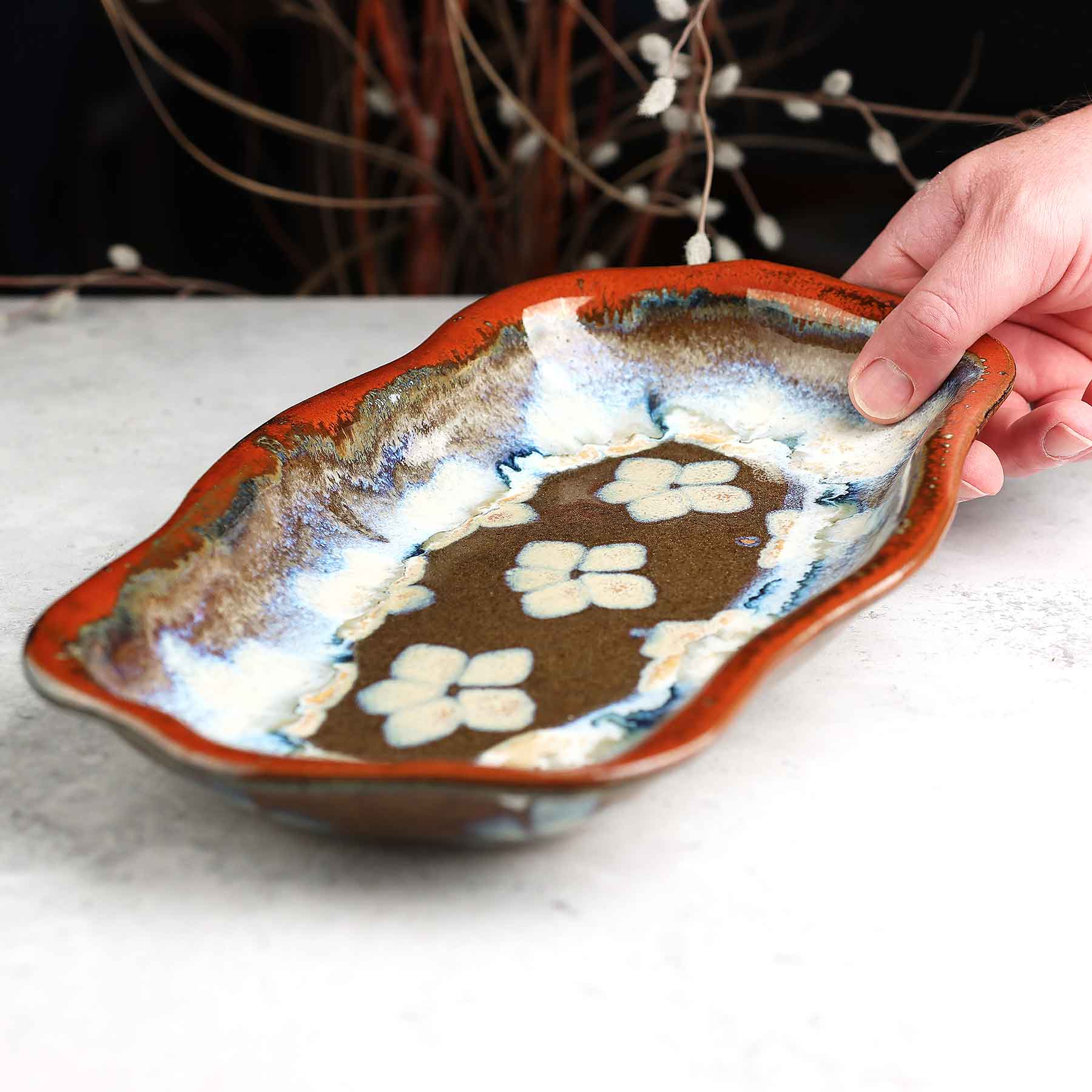Oblong Dish