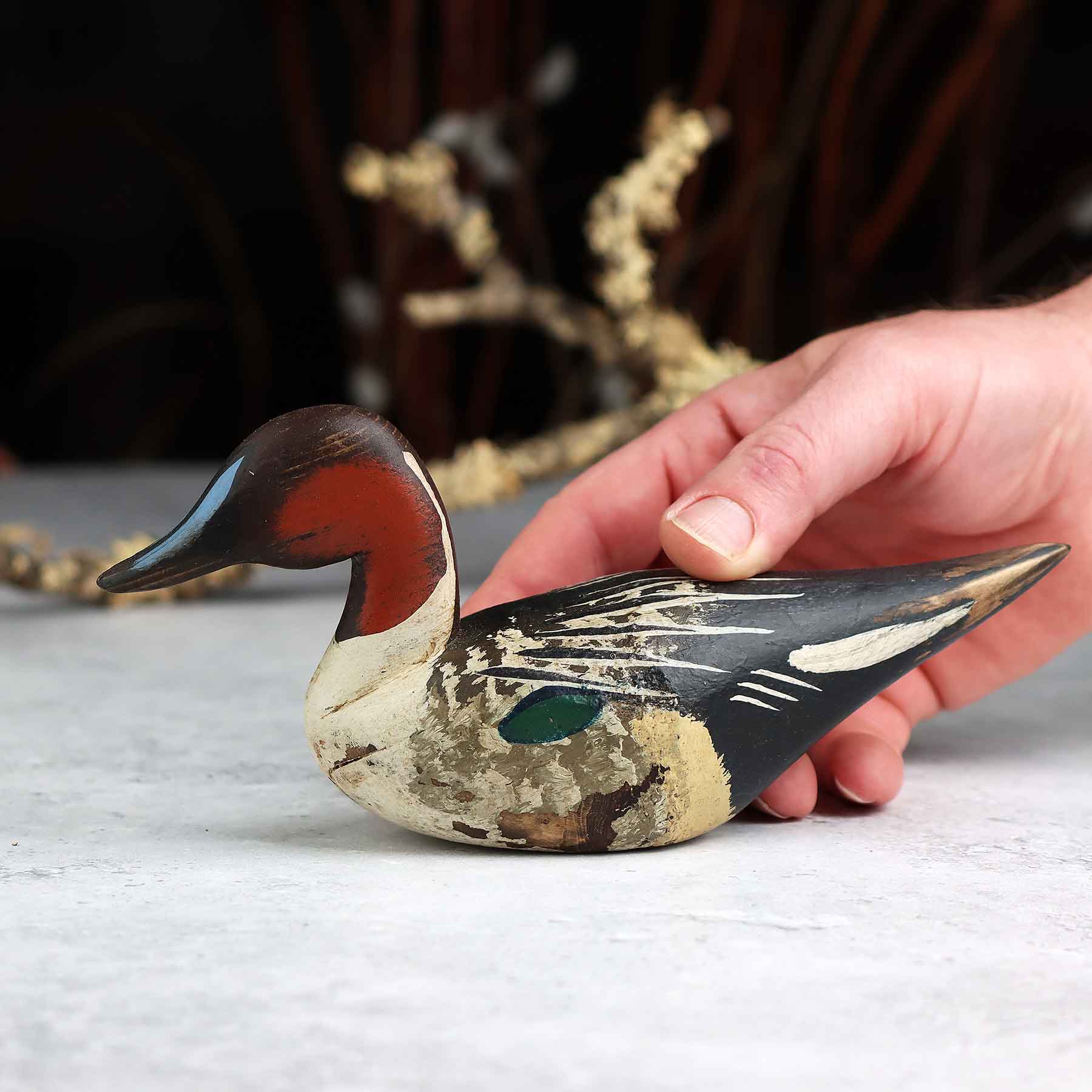 Mini Green-winged Teal Decoy