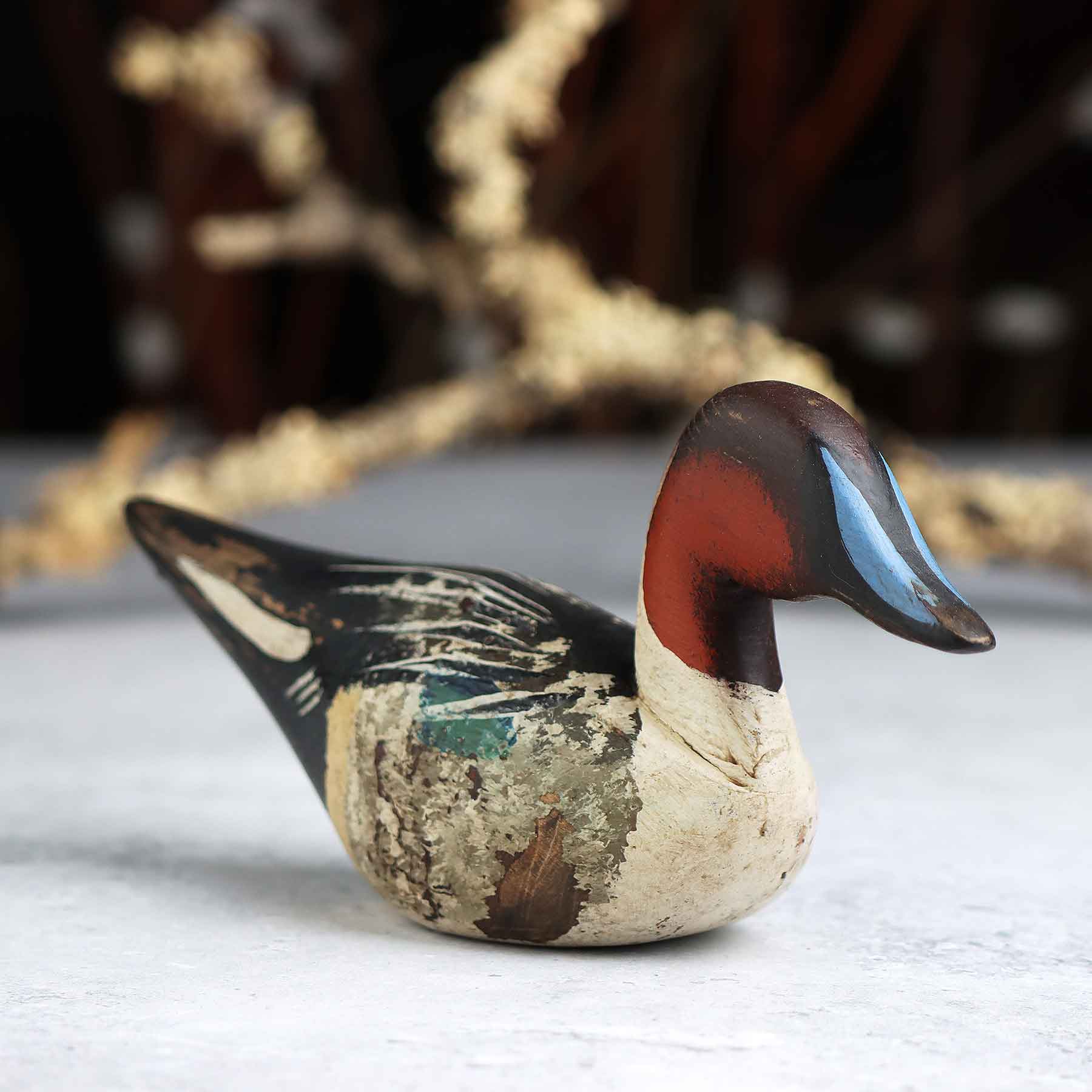 Mini Green-winged Teal Decoy