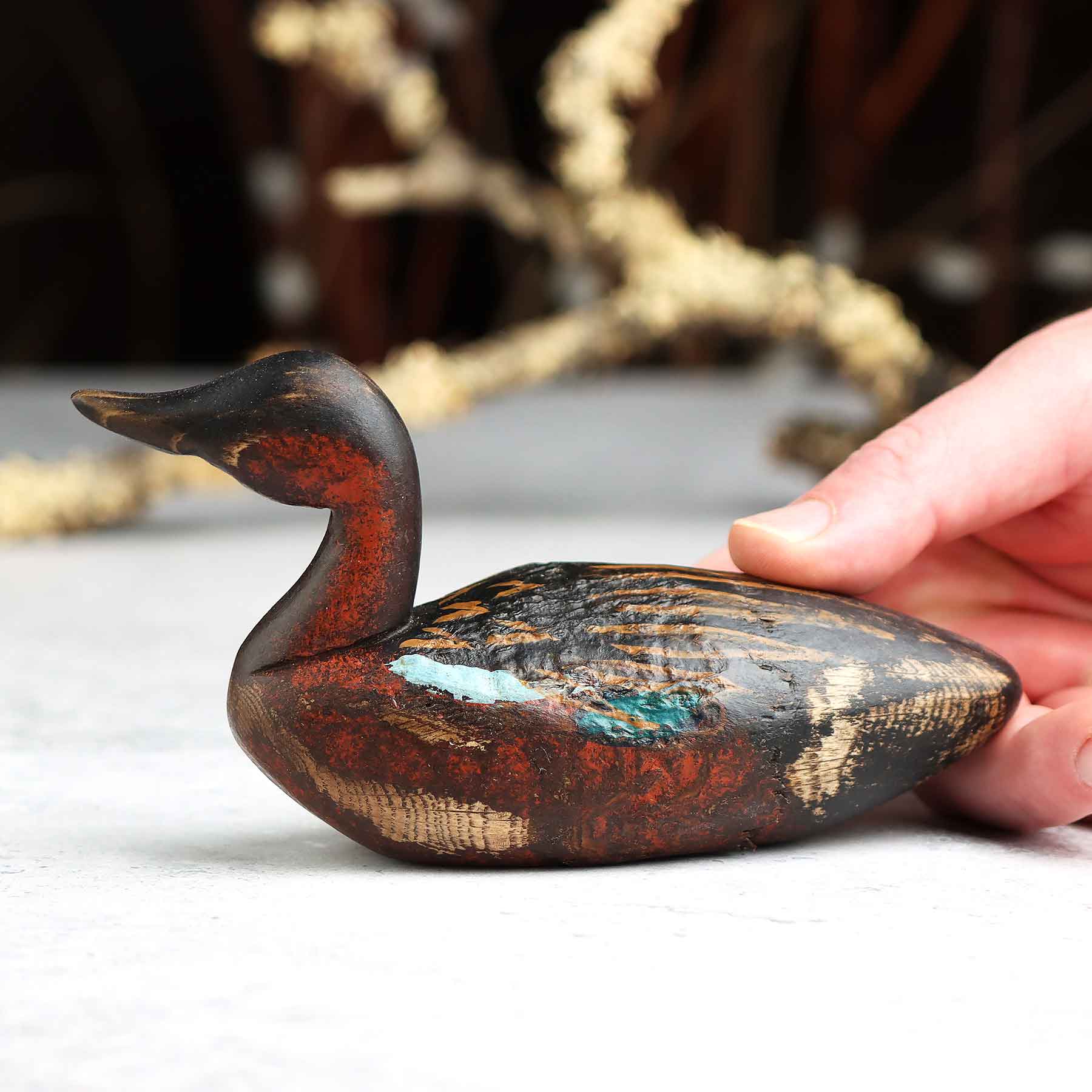 Mini Cinnamon Teal Decoy