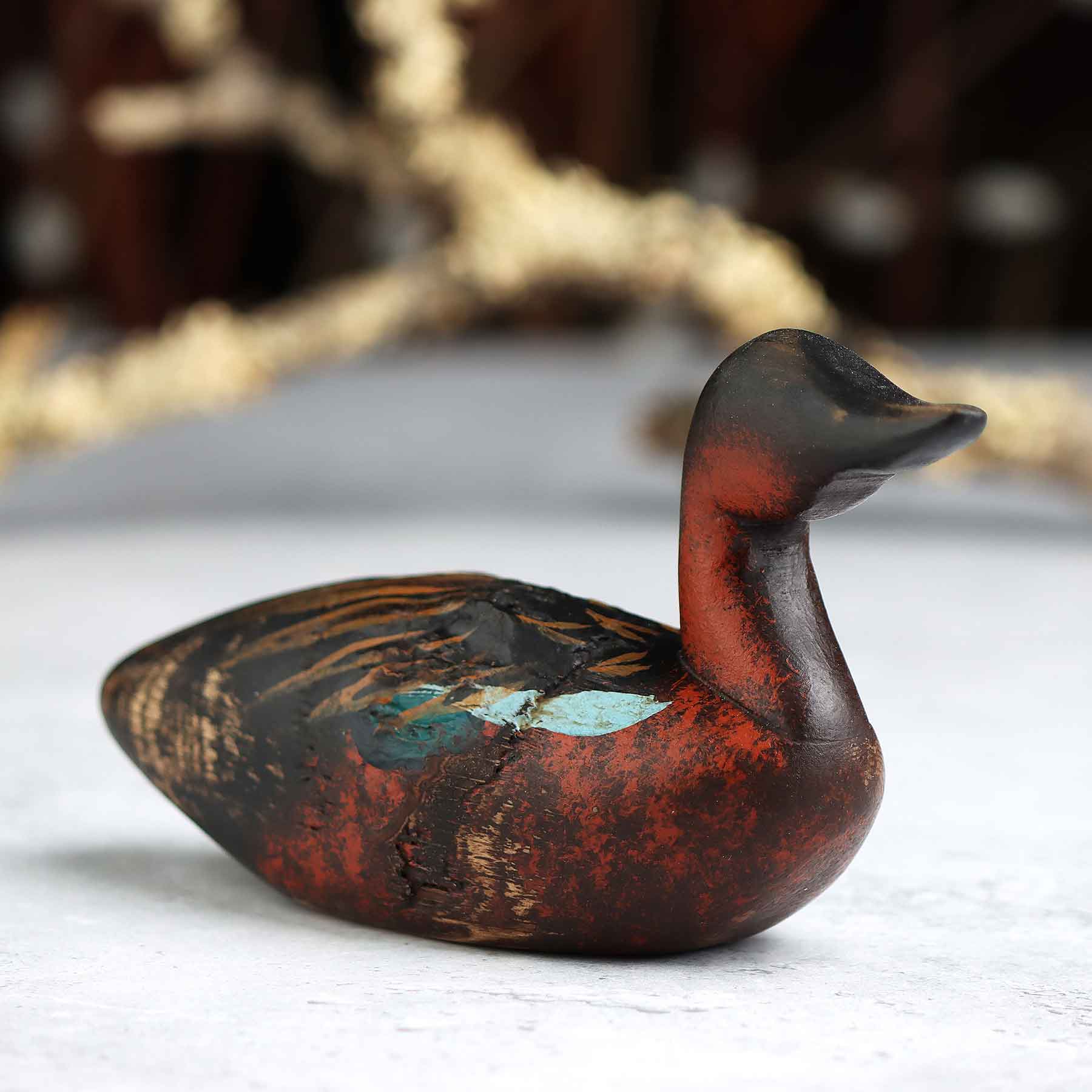 Mini Cinnamon Teal Decoy